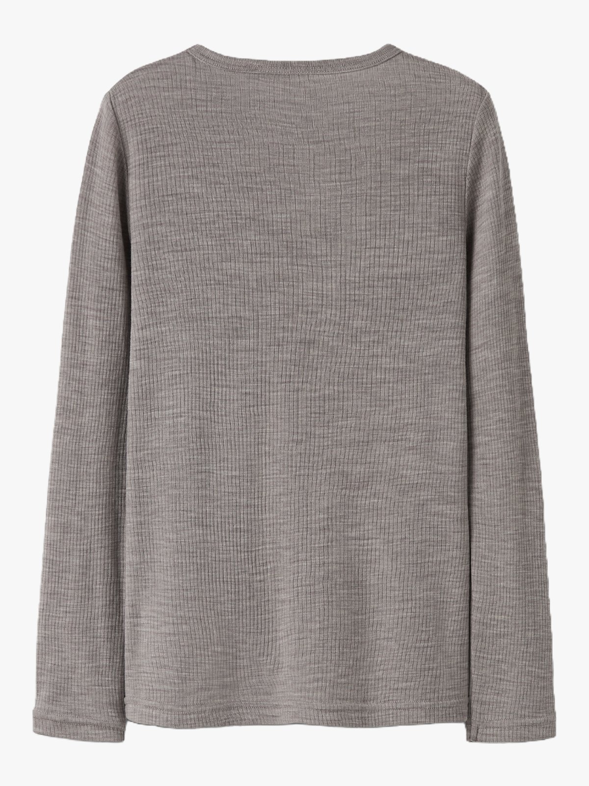 Name It Wax Wool Rib Long Sleeve Top Satellite
