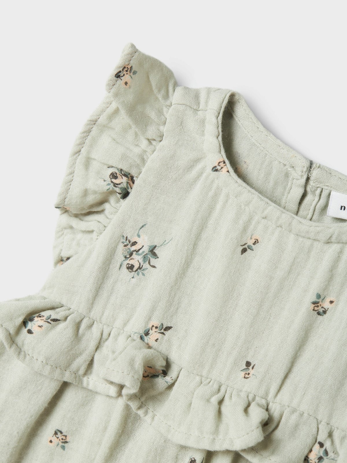 Name It Hikka Capsl Dress Aqua Gray