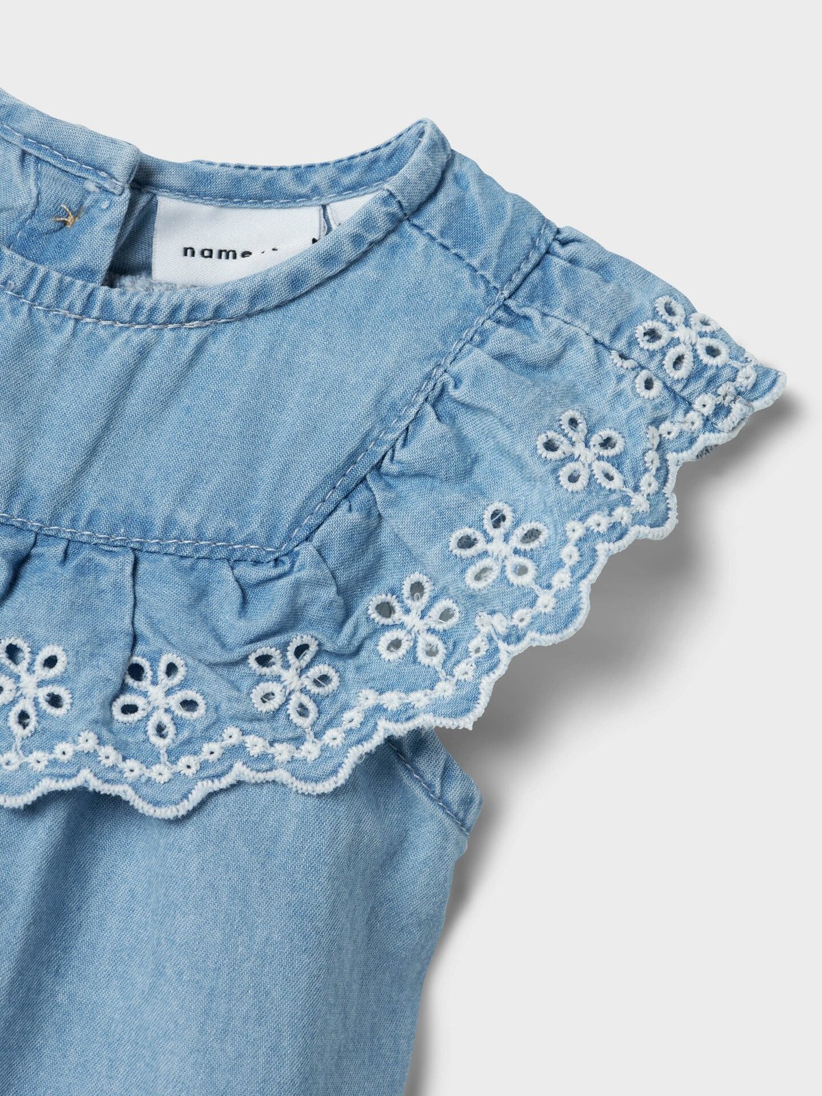 Name It Hera Denim Dress Light Blue Denim