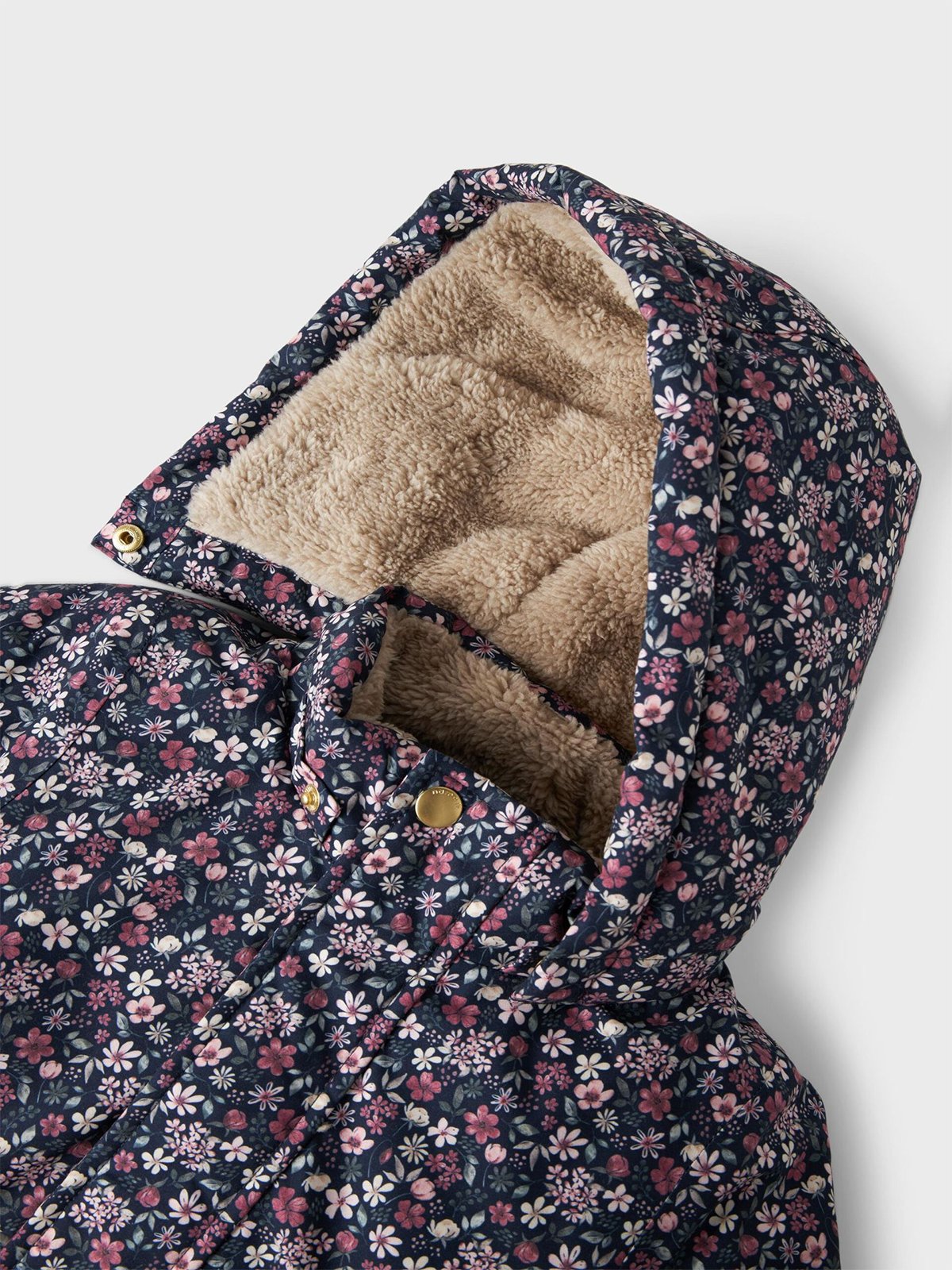 Name It Snow05 Jacket All Over Print Dark Sapphire