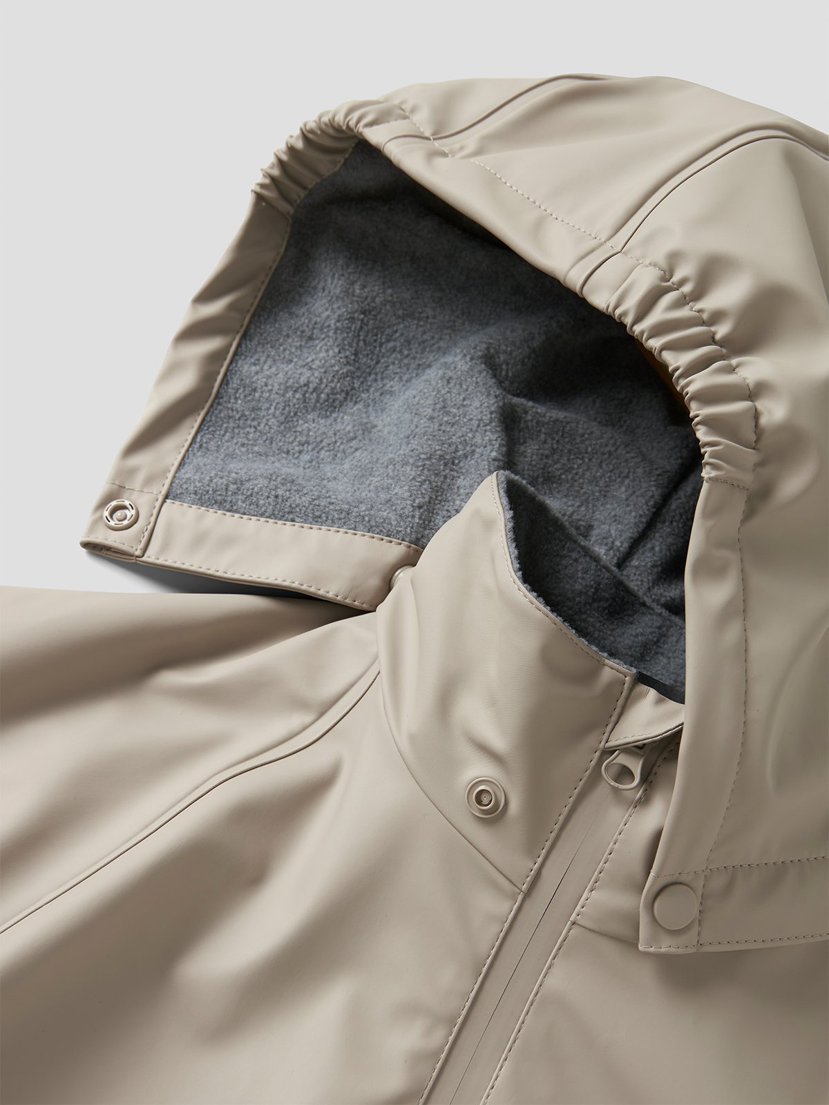 Name It Dry10 Rain Jacket Fleece Fo Pure cashmere