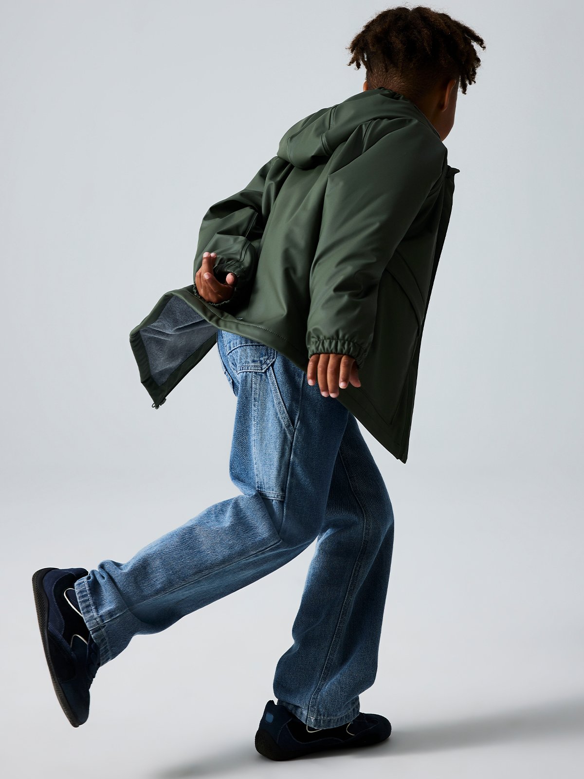 Name It Dry10 Rain Jacket Fleece Fo Thyme