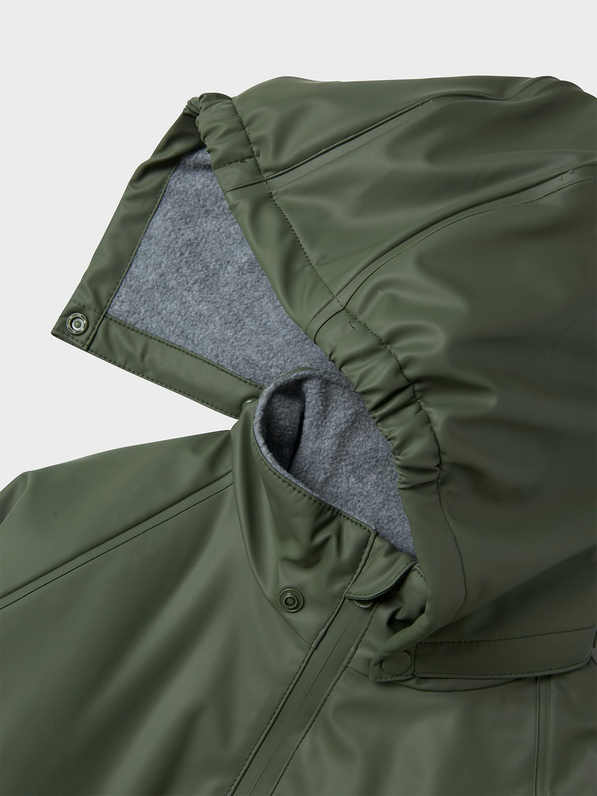 Name It Dry10 Rain Jacket Fleece Fo Thyme
