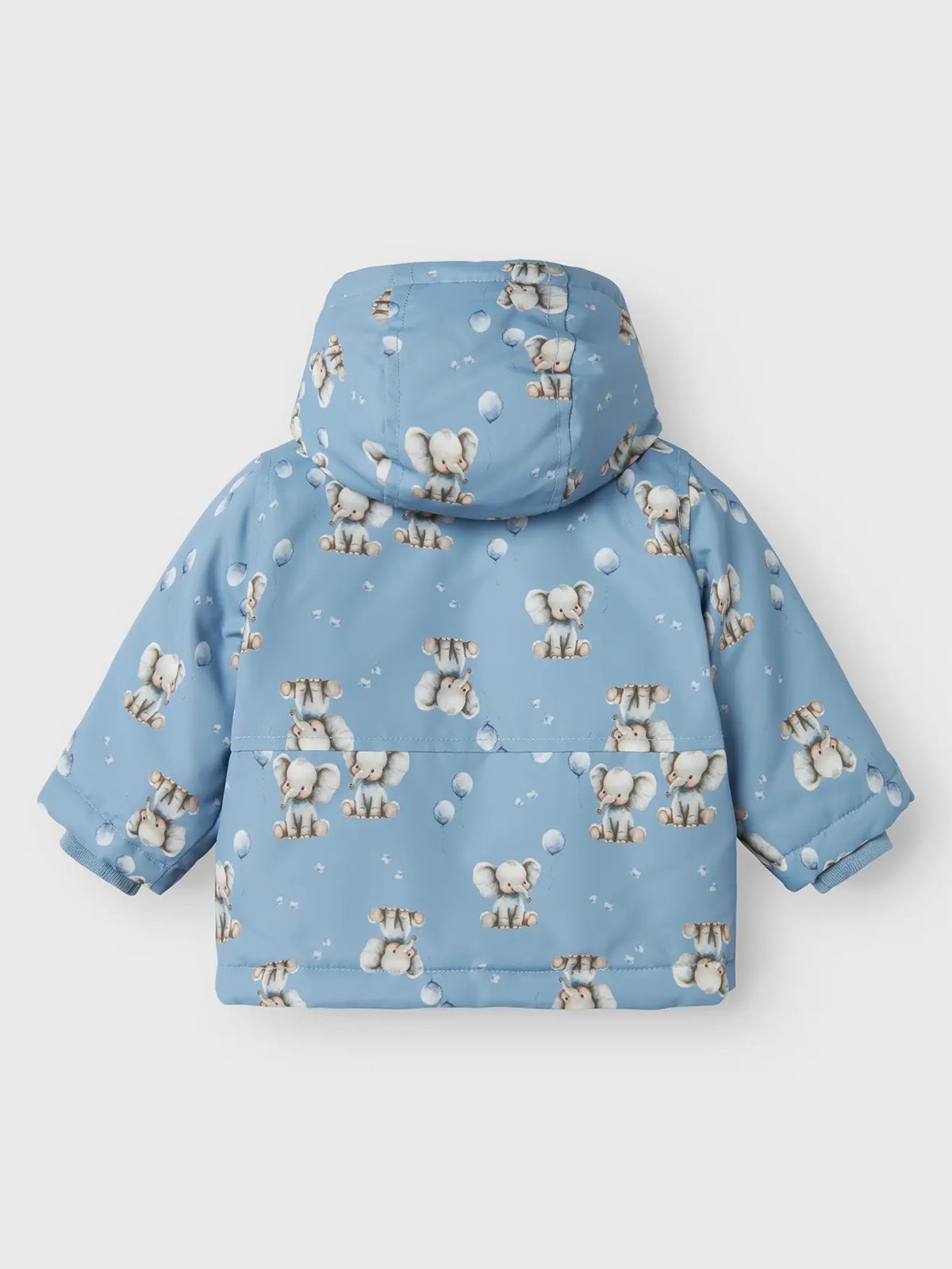 Name It Max Pa Jacket All Over Print Rain Washed ELEPHANT