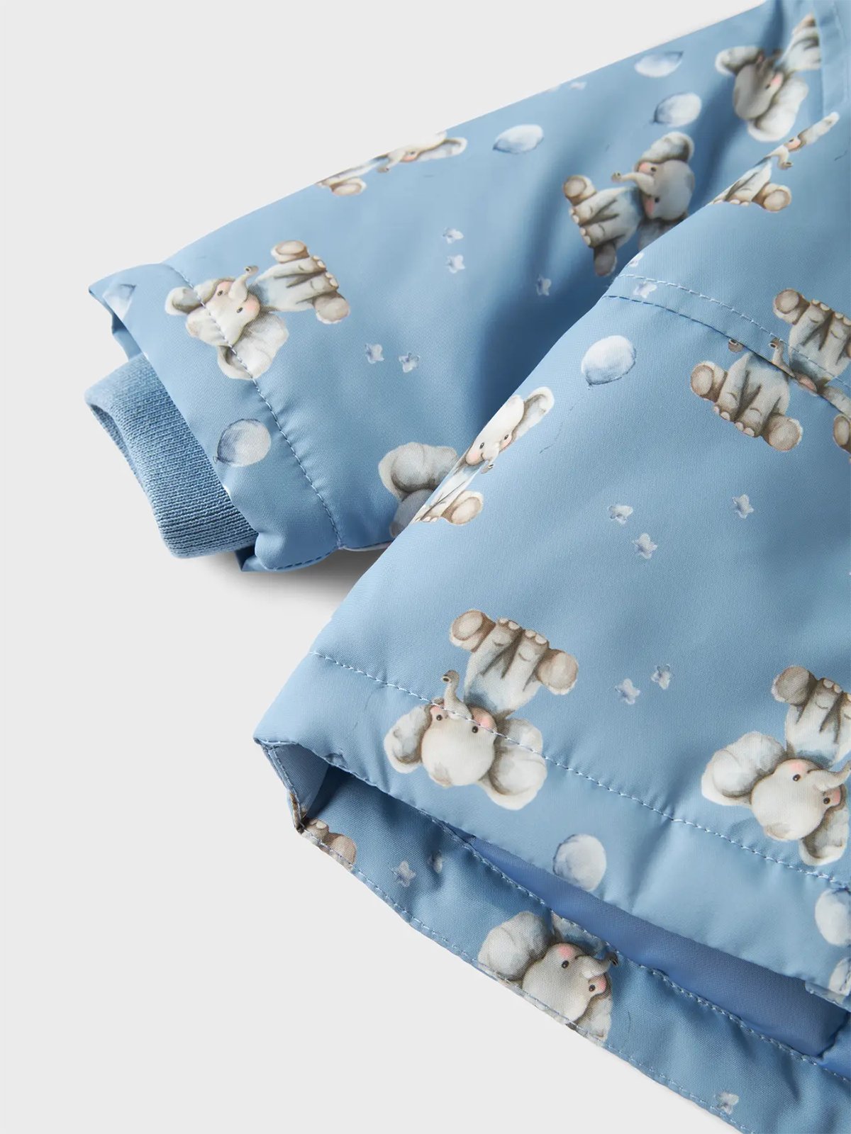 Name It Max Pa Jacket All Over Print Rain Washed ELEPHANT
