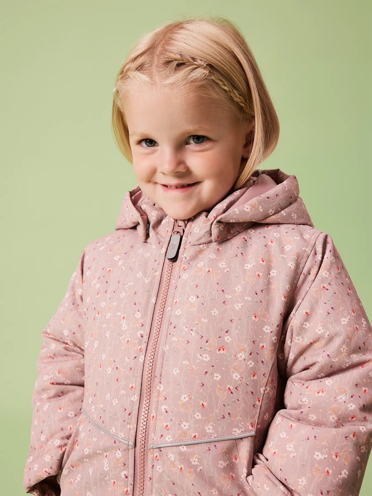 Name It Maxi Pa Jacket All Over Print Woodrose FLOWER