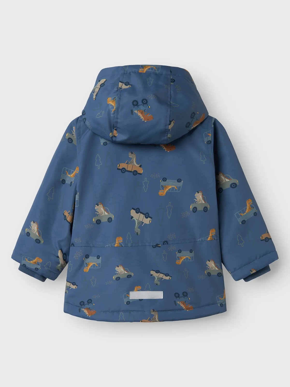 Name It Max Pa Jacket All Over Print Vintage Indigo DINO CAR