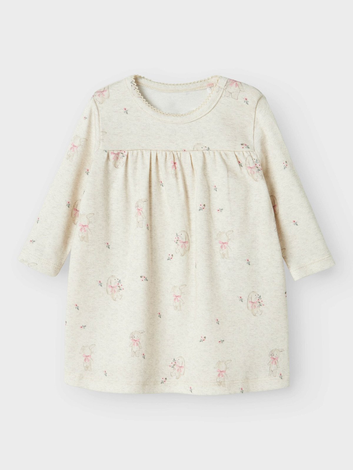 Name It Hallo Long Sleeve Dress Box Peyote Melange