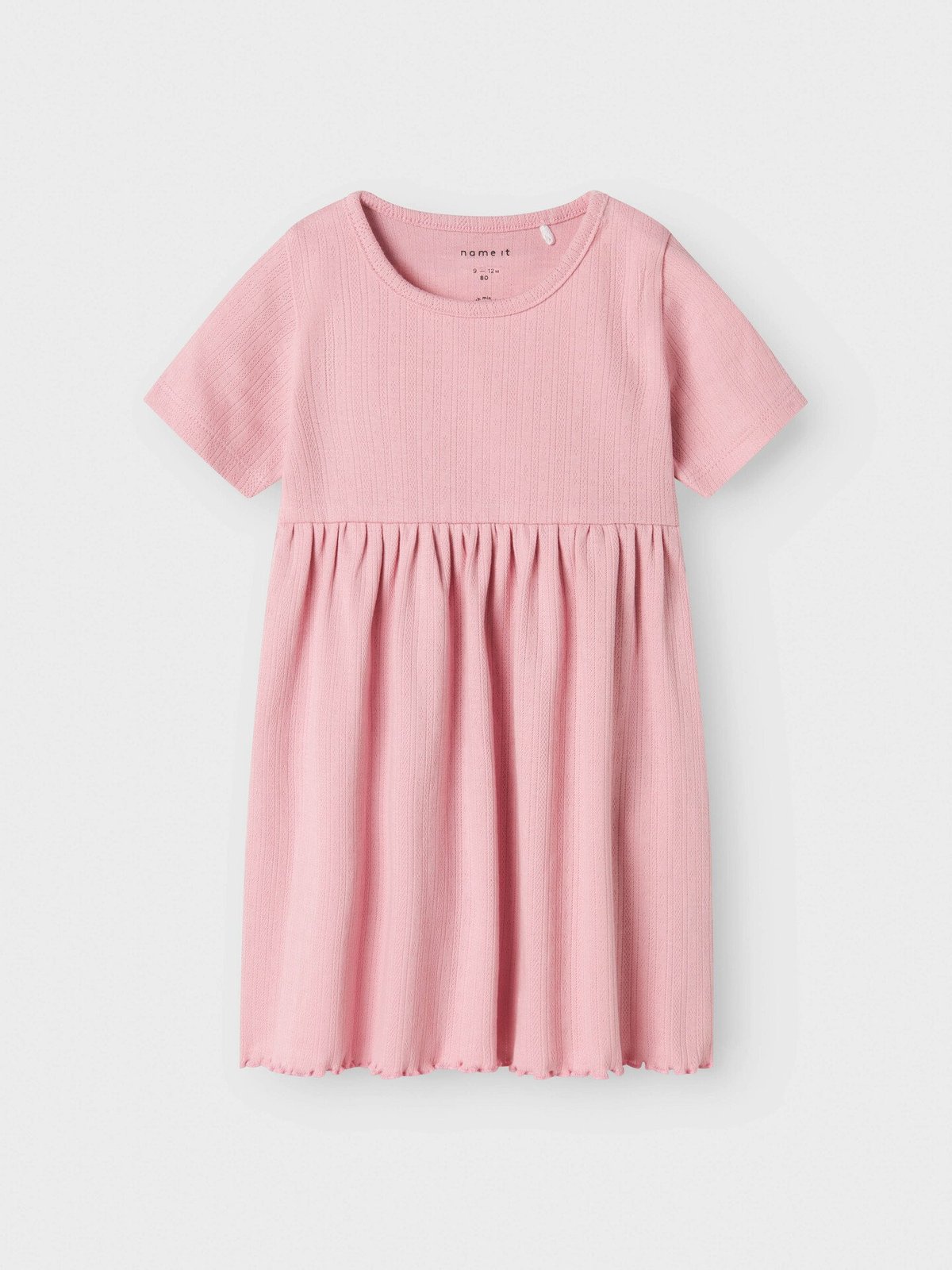 Name It Halley Short Sleeve Dress Cameo Pink