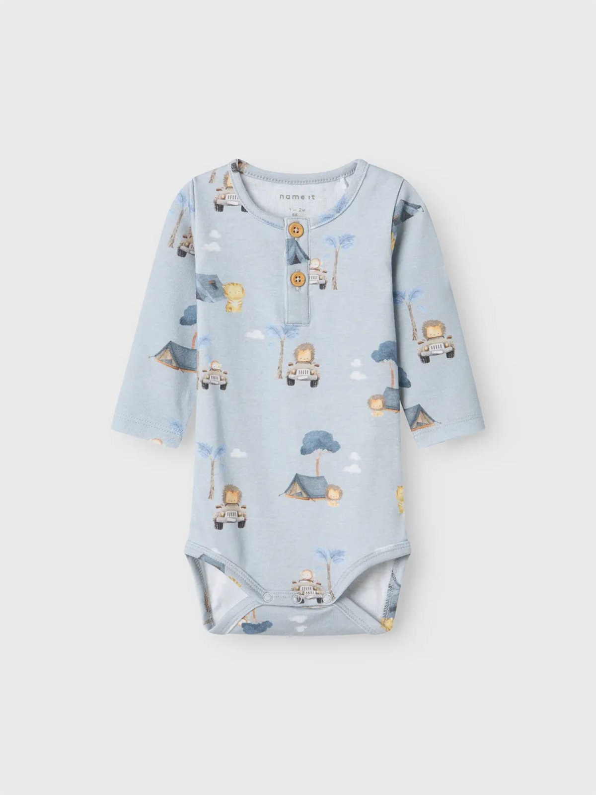 Name It Help Mini Long Sleeve Body Pearl Blue