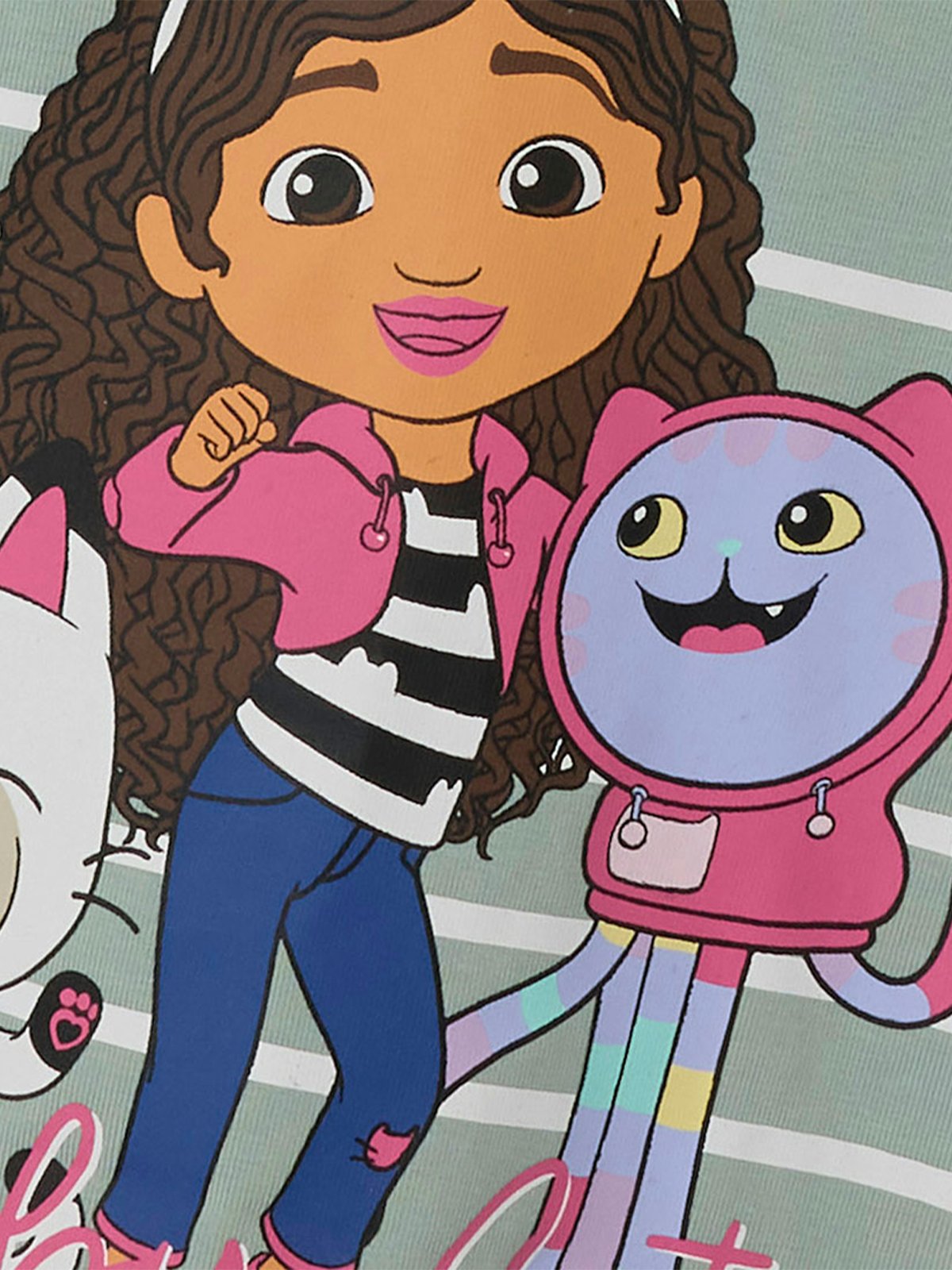 Name It Maria Gabby Short Sleeve Top Box Sky Aqua Gray