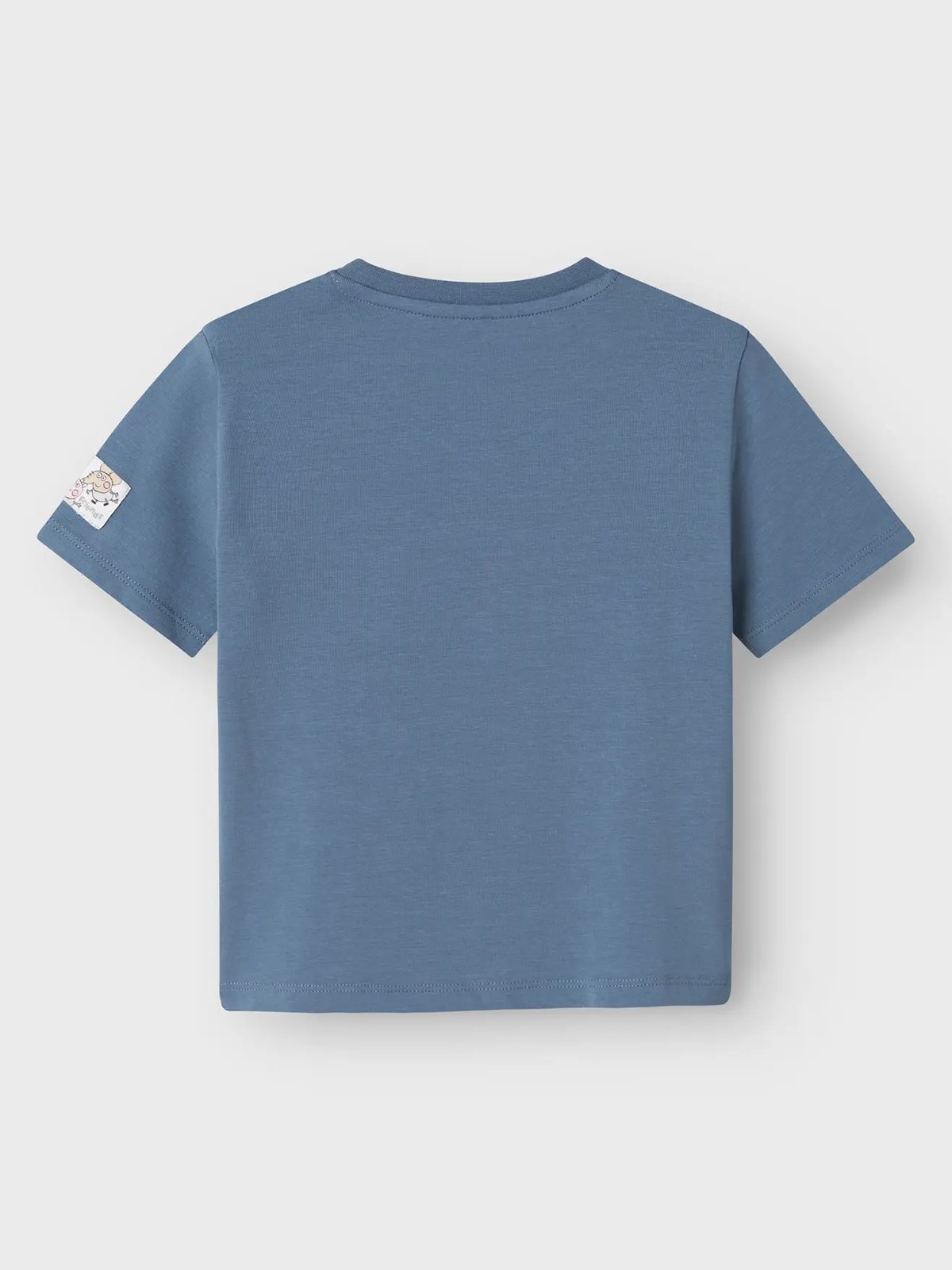 Name It Arle Peppa Short Sleeve Top Blue Mirage