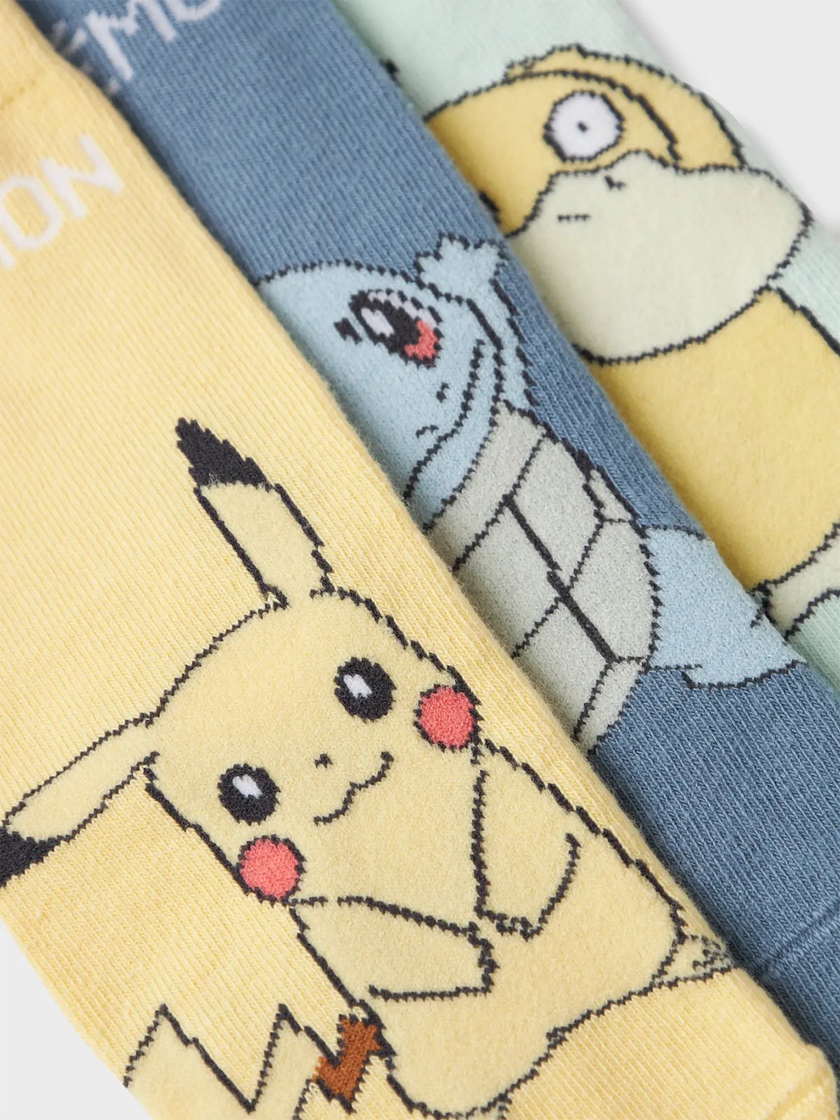 Name It Marof Pokemon 3-Pack Sock Sky Blue Mirage