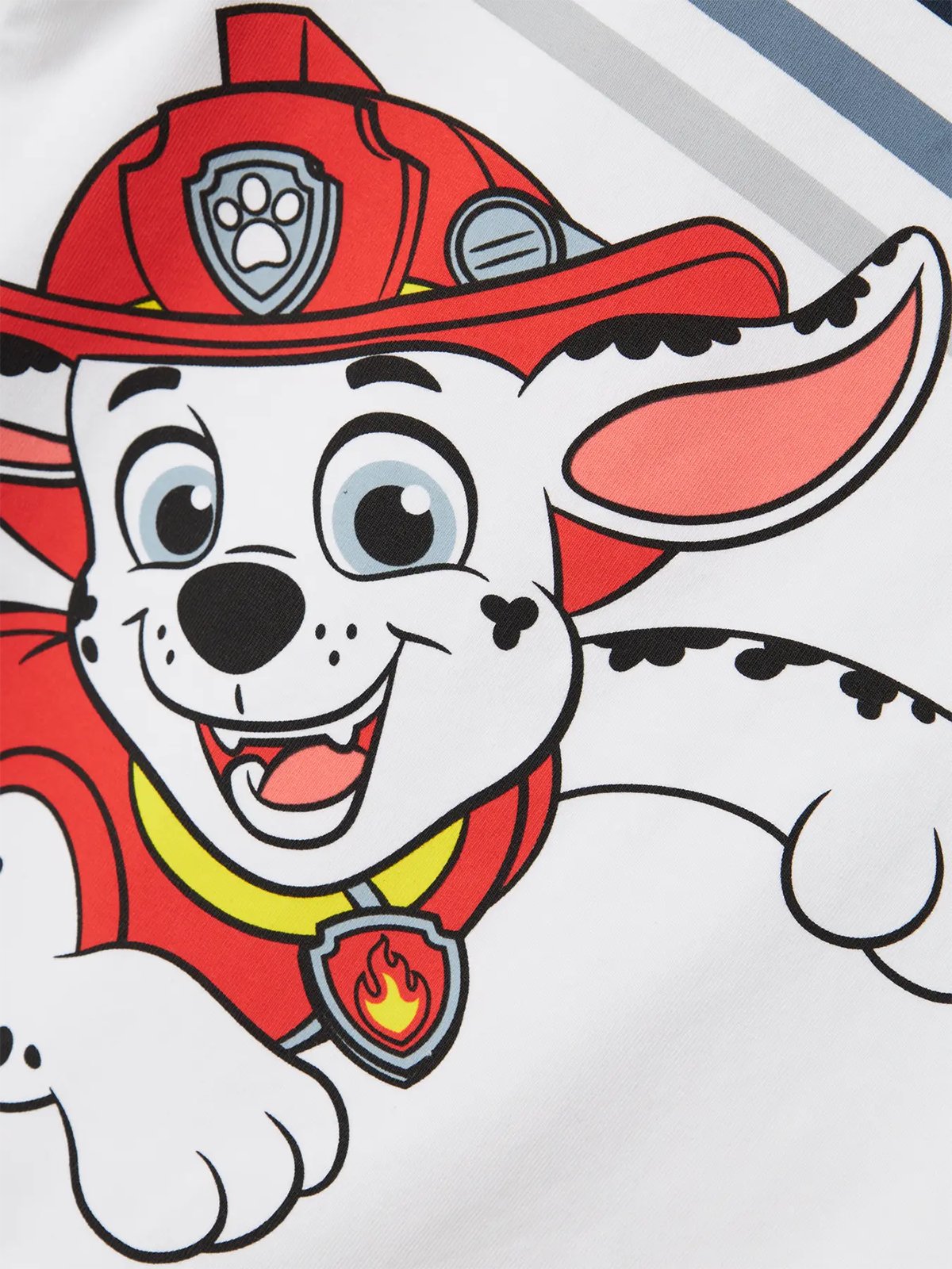 Name It Mark Pawpatrol Short Sleeve Top Box Bright White