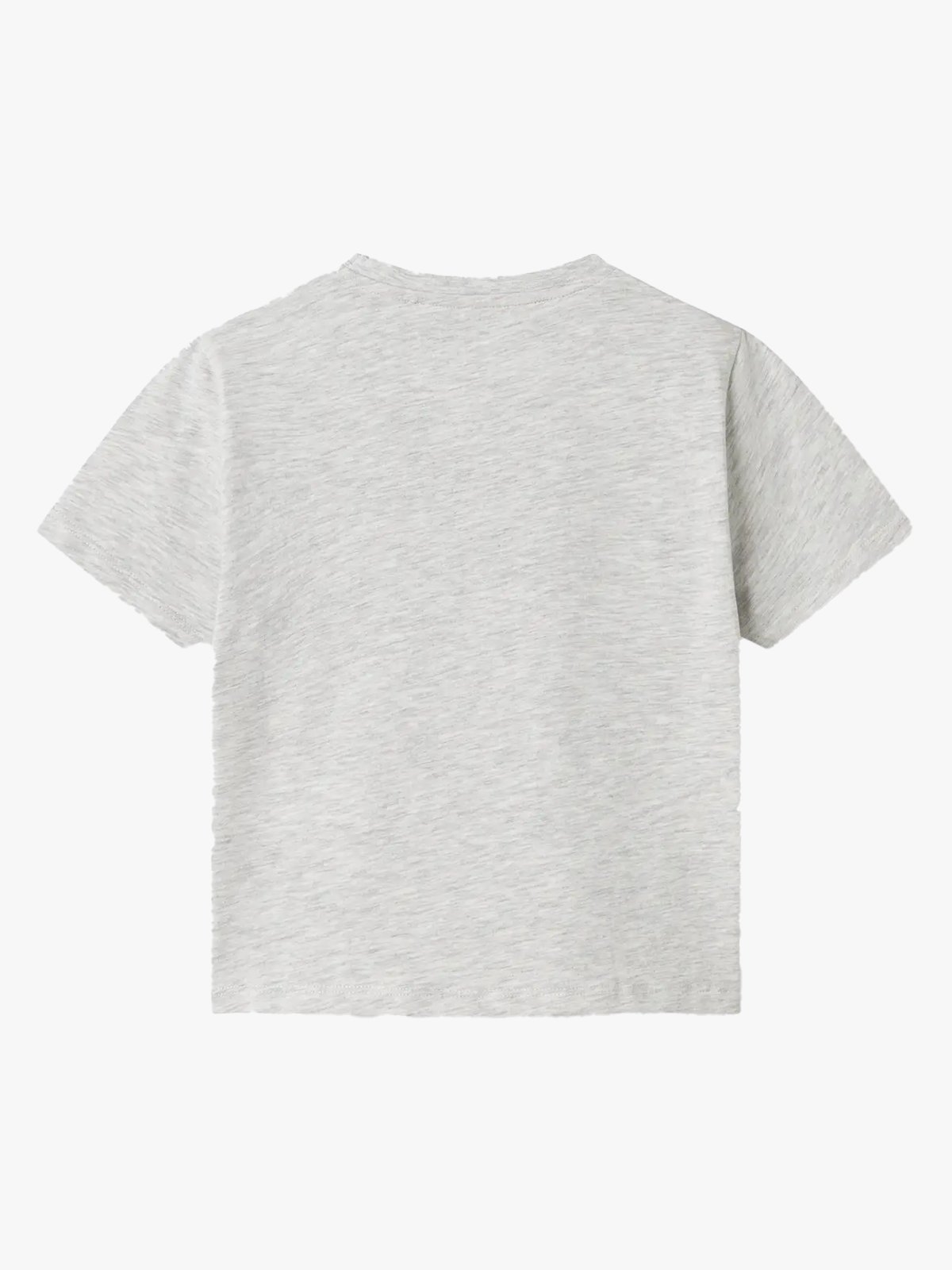 Name It Main Spider Short Sleeve Top Light Grey Melange
