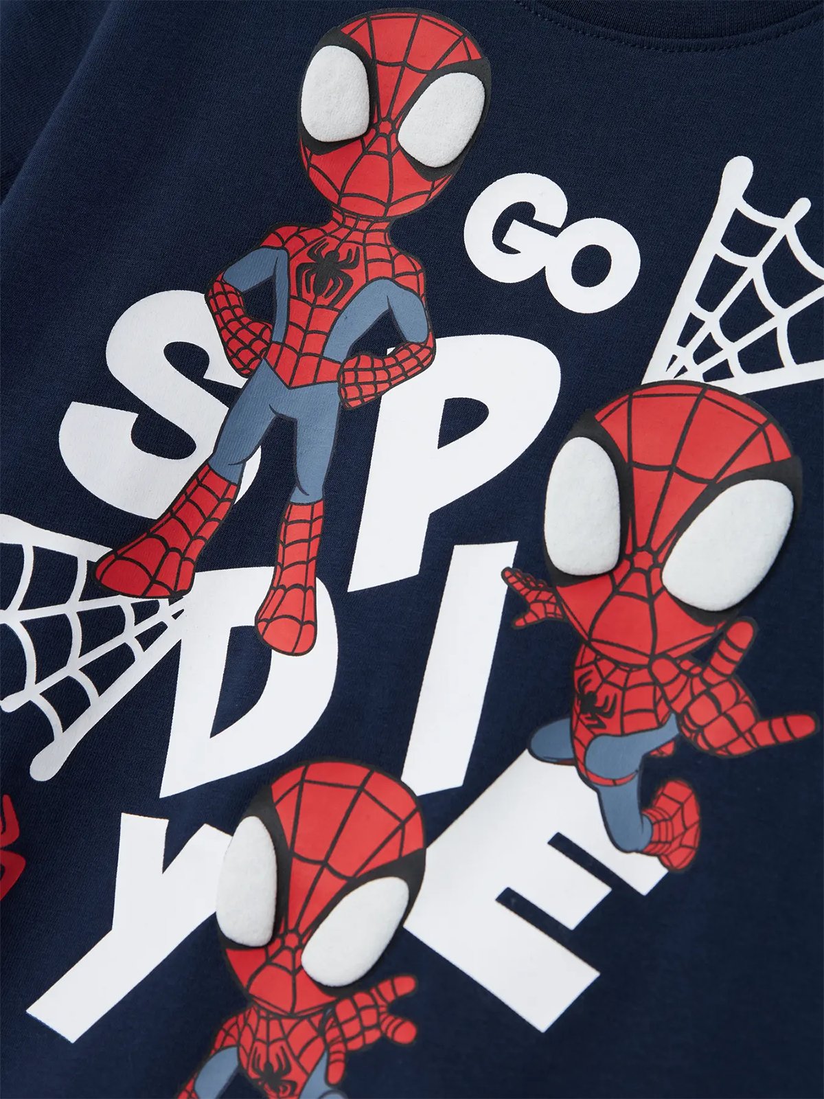 Name It Main Spider Short Sleeve Top Navy Blazer