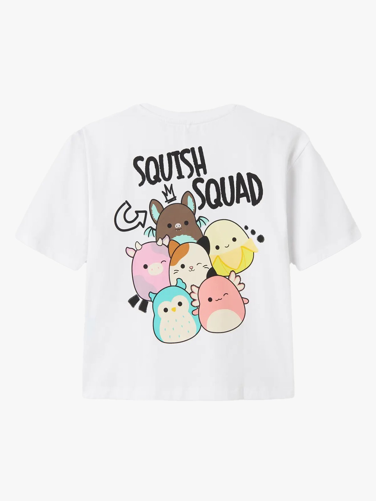 Name It Momi Squish Short Sleeve Top Box Bright White