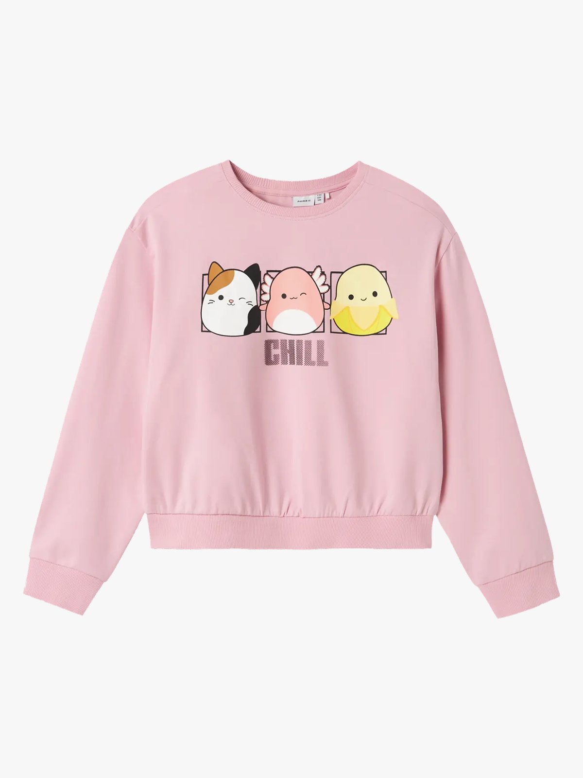Name It Momira Squish Short Sweat Cameo Pink