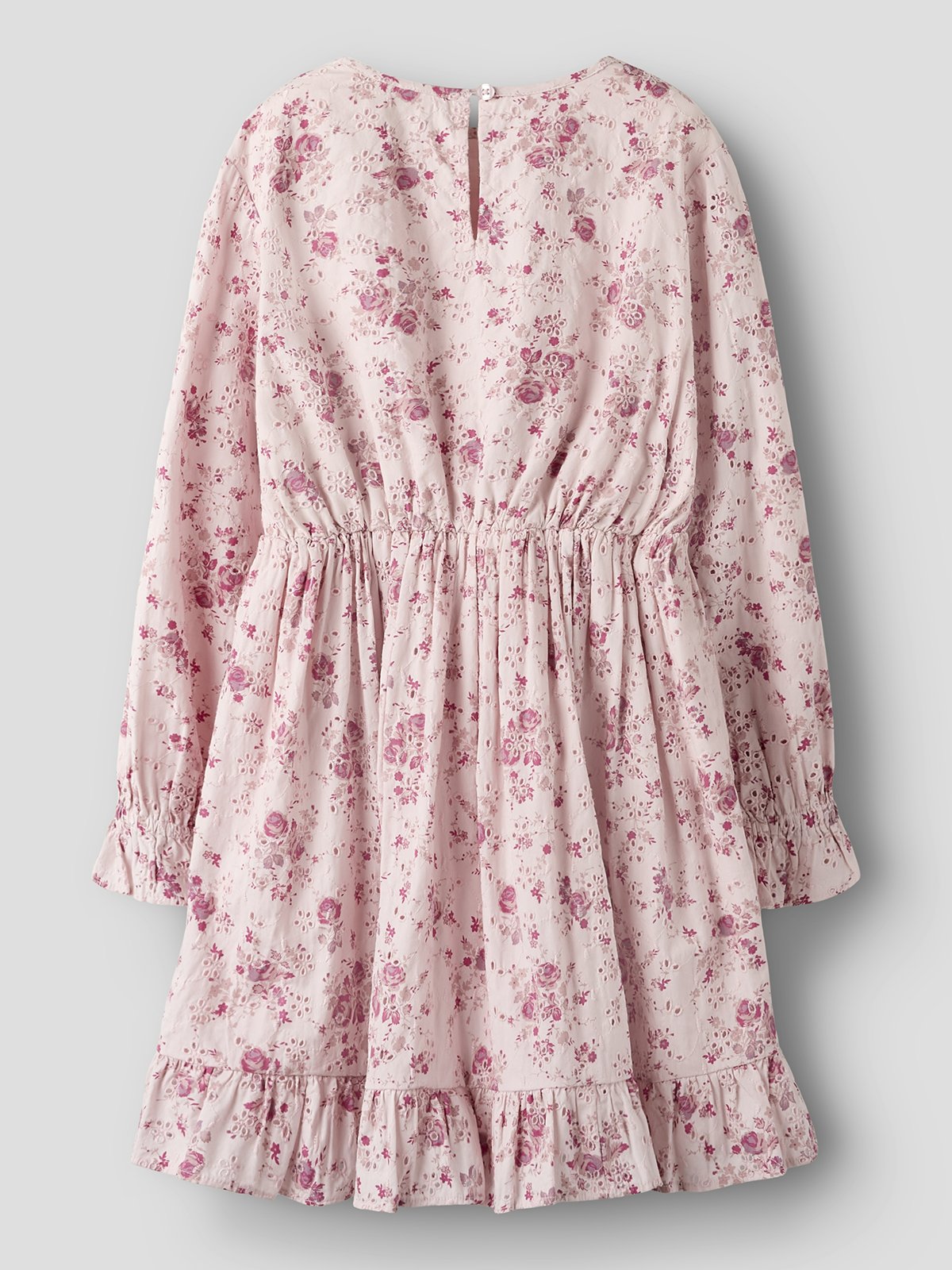 Name It Fembroder Long Sleeve Dress Cradle Pink