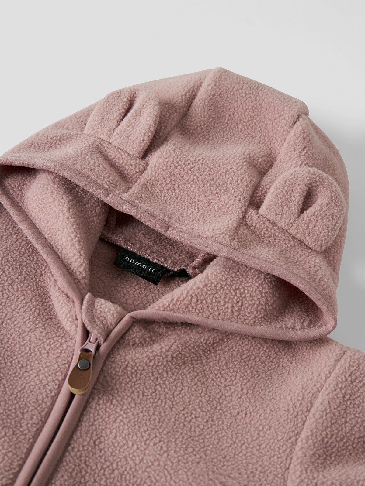 Name It Meeko Fleece Suit1 Woodrose