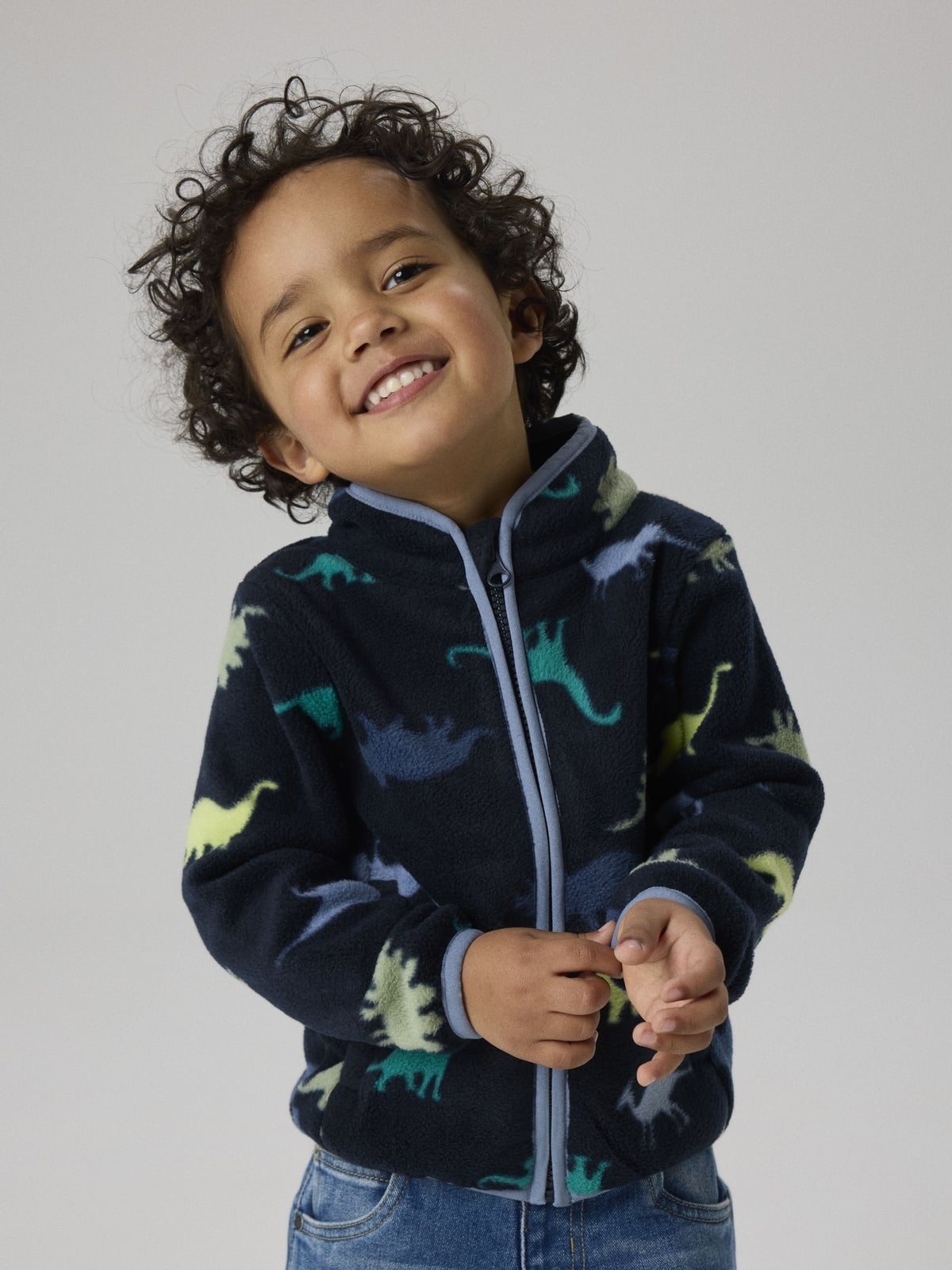 Name It Meeko Fleece Jacket Blå