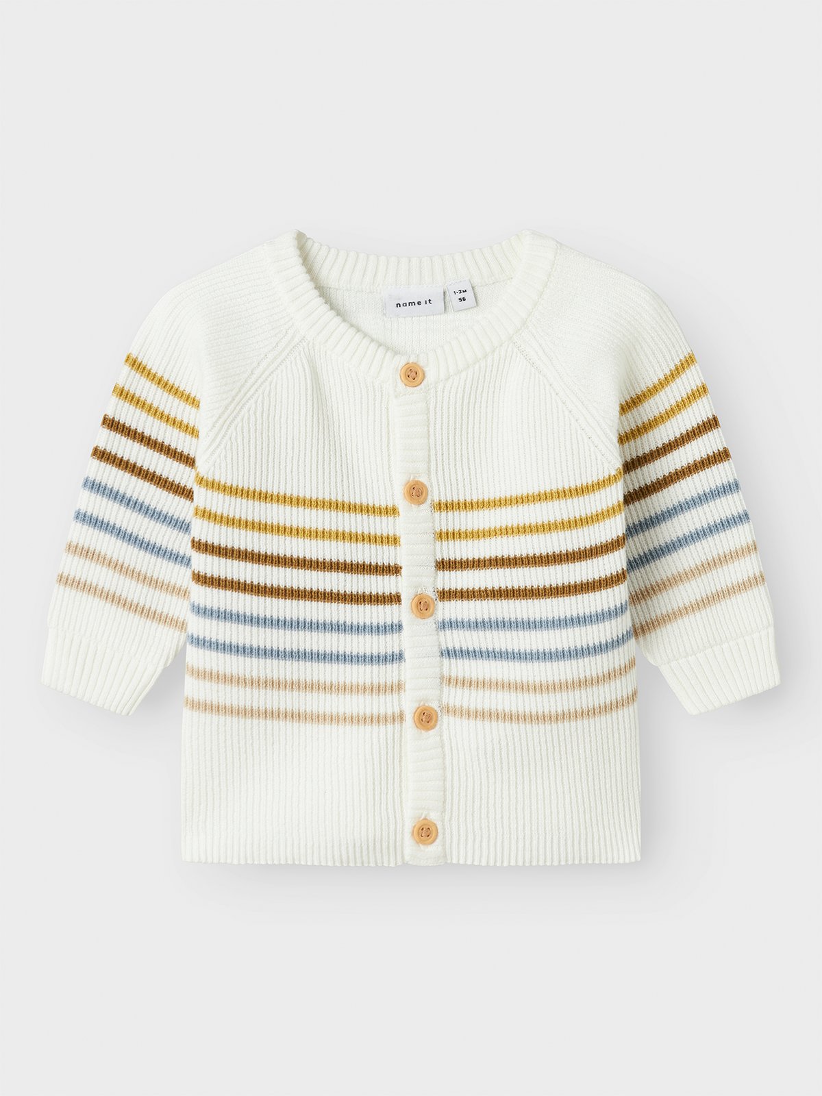 Name It Kosmic Long Sleeve Knit Card Cloud Dancer