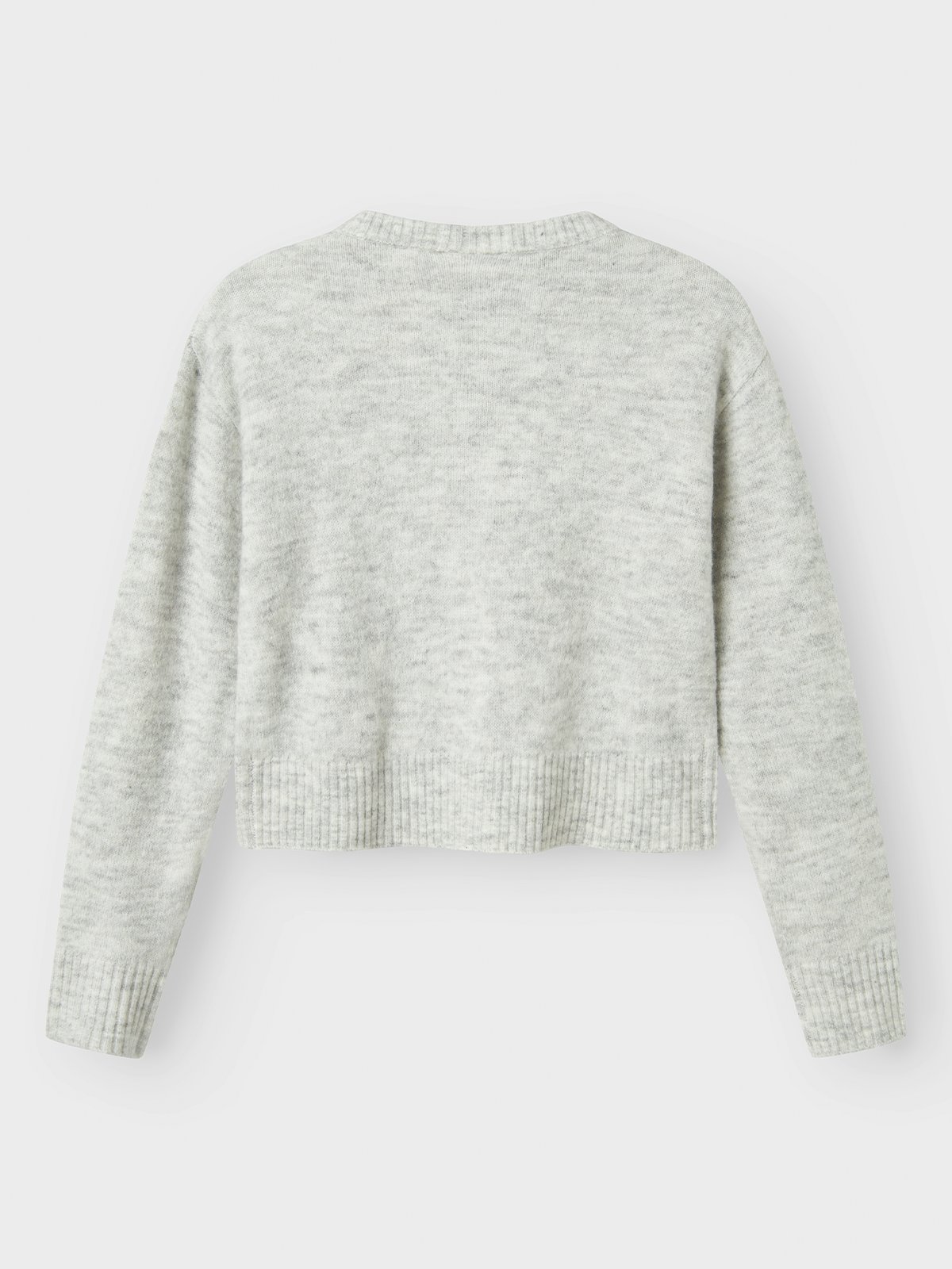 Name It Karin Long Sleeve Knit Cardigan Grå