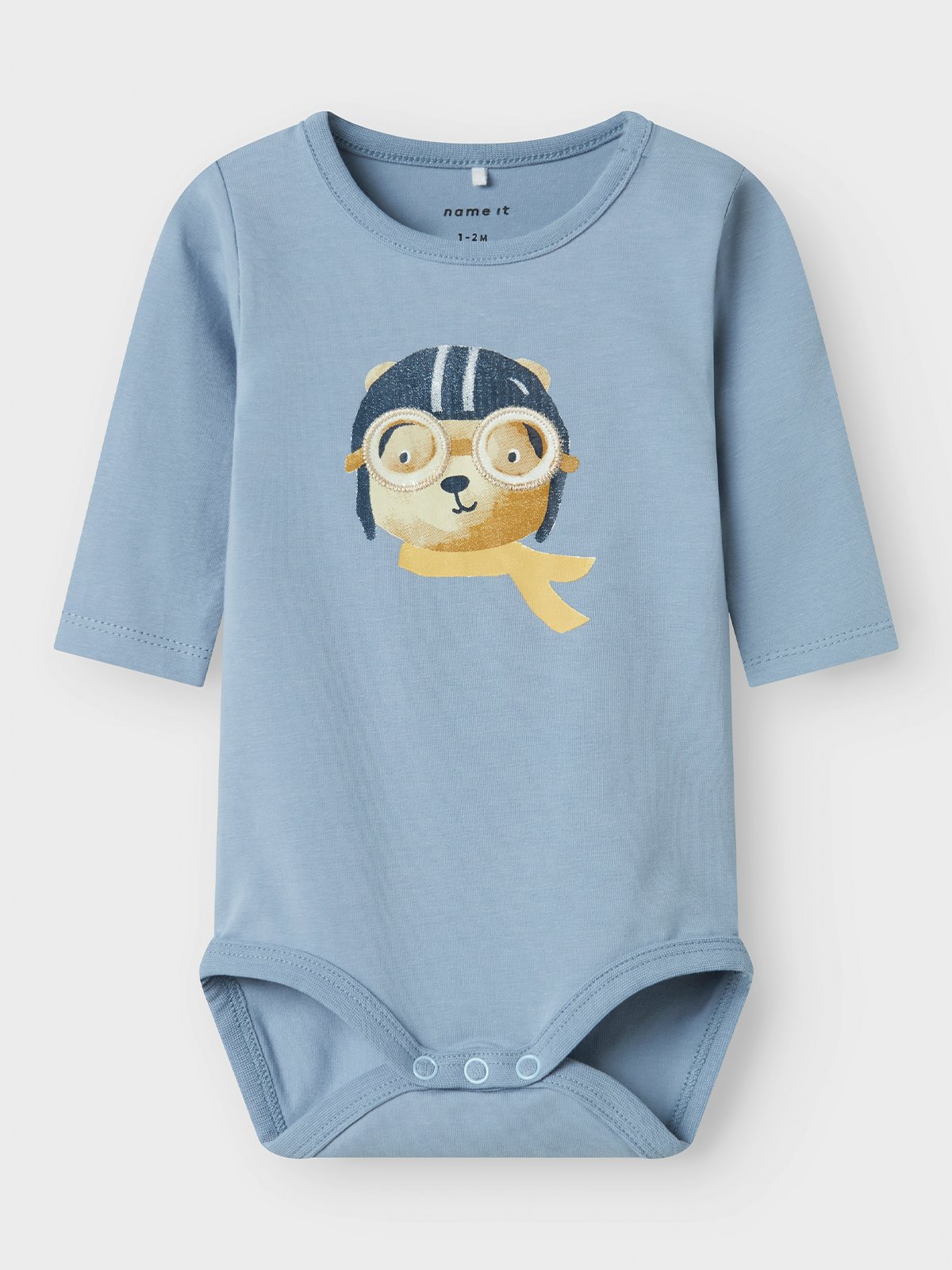 Name It Kopilot Long Sleeve Body dusty blue