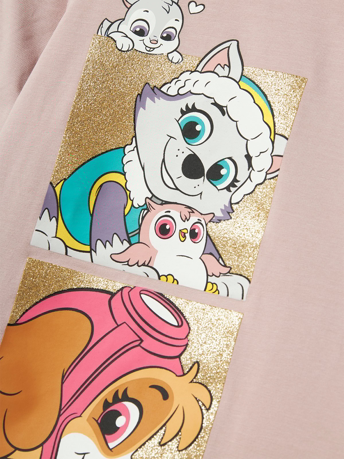 Name It Joana Paw Long Sleeve Top Box Burnished lilac