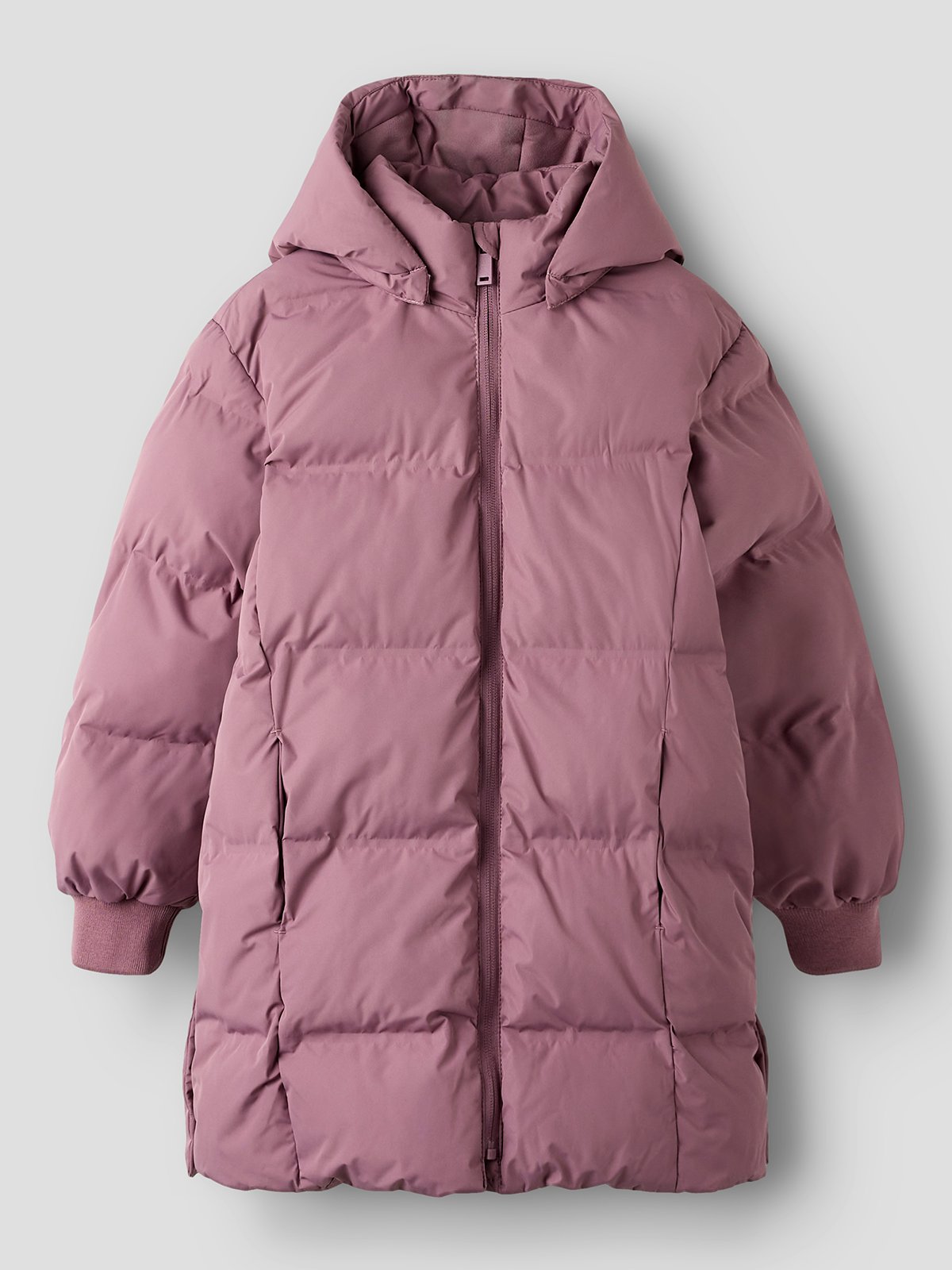 Name It Musk Puffer Jacket Long Tb Grape Shake