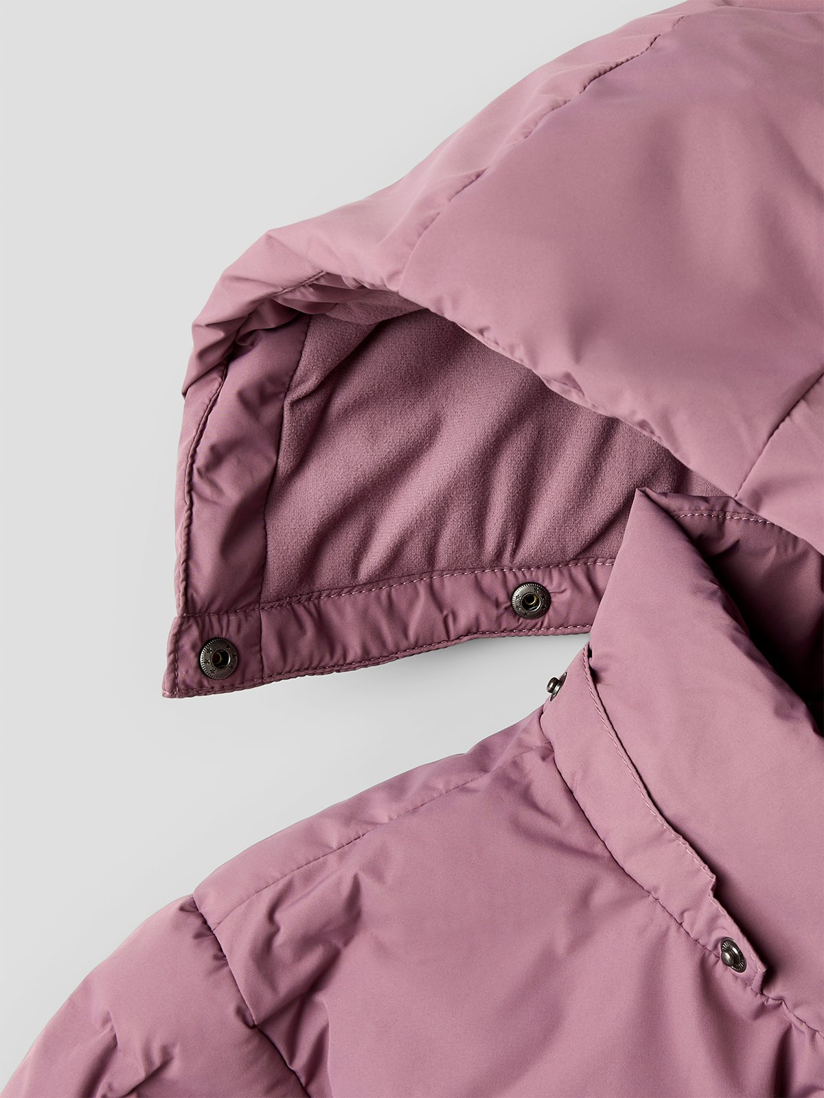 Name It Musk Puffer Jacket Long Tb Grape Shake