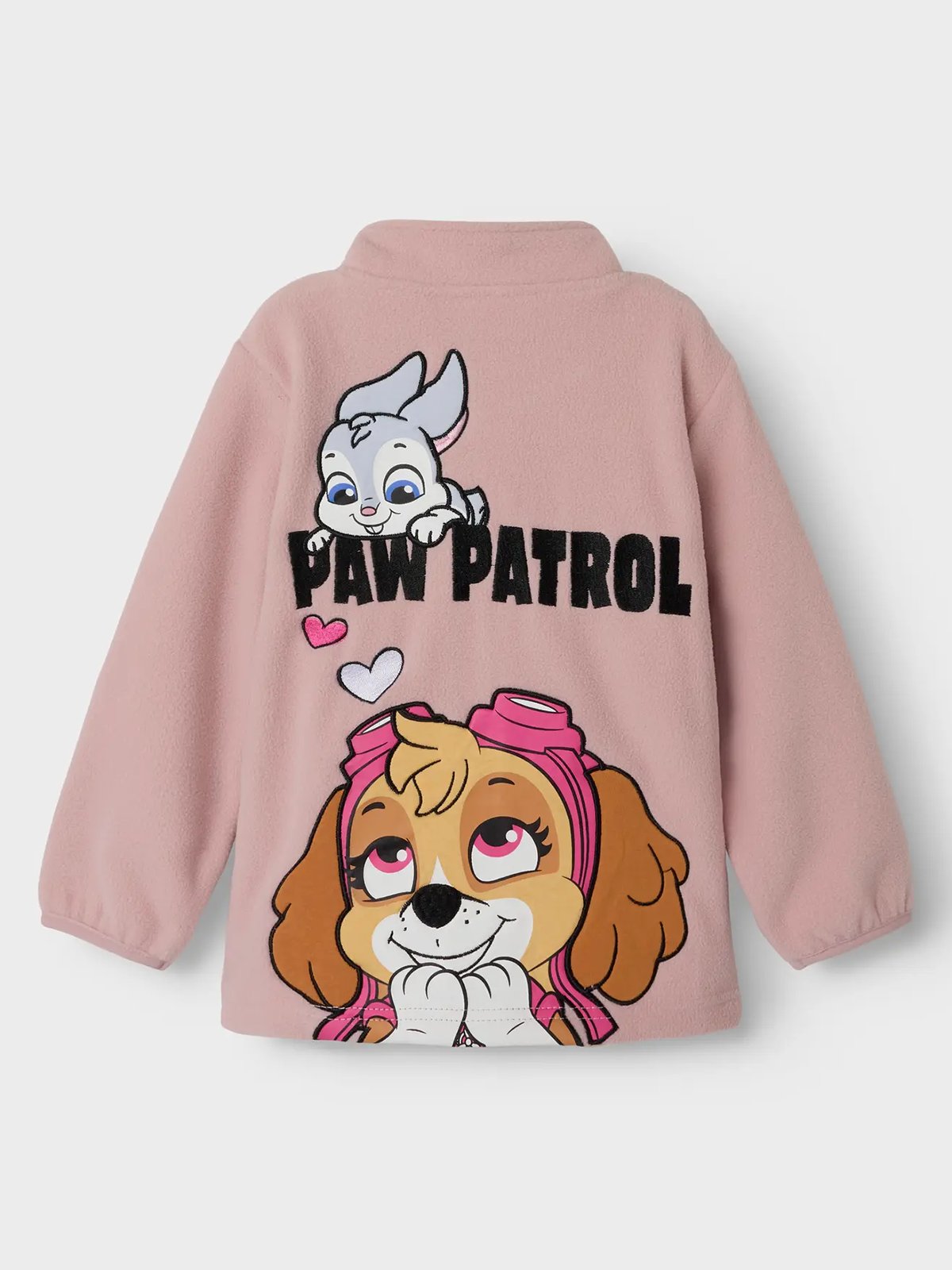 Name It Jirdi Paw Fleece Burnished Lilac