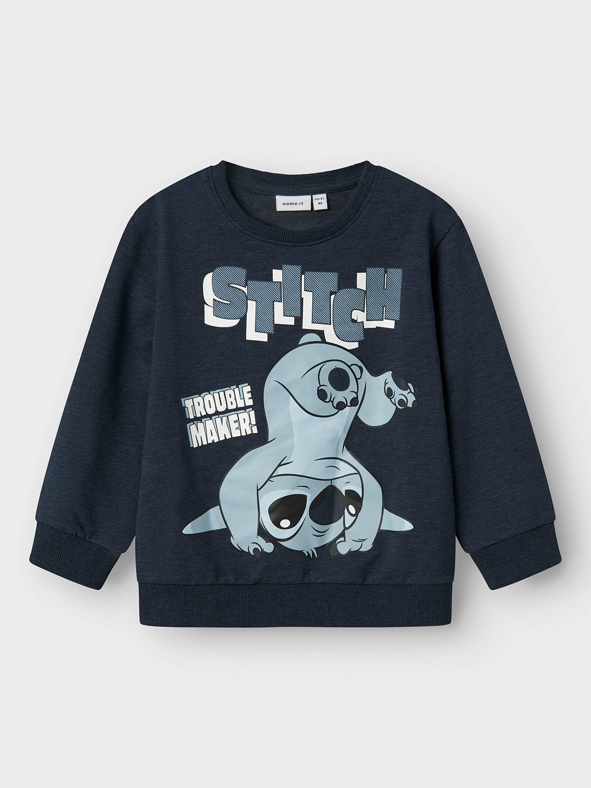 Name It Jasp Stitch Sweater Unbrushed Navy Blazer