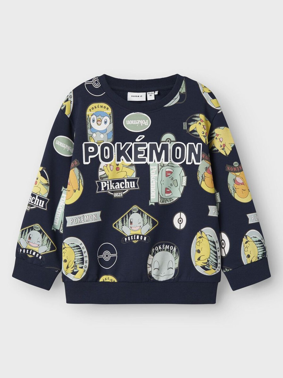 Name It Jazy Pokemon Sweat Unbrushed Sky Navy Blazer