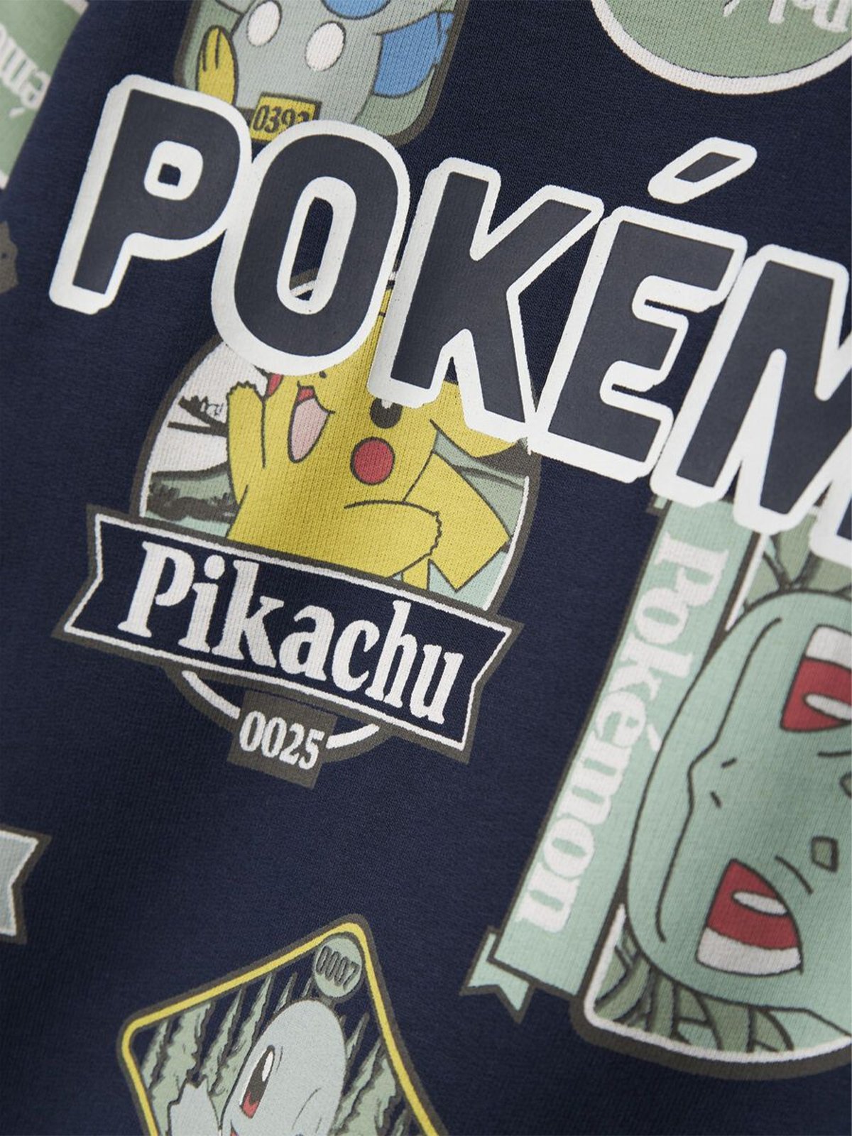 Name It Jazy Pokemon Sweat Unbrushed Sky Navy Blazer