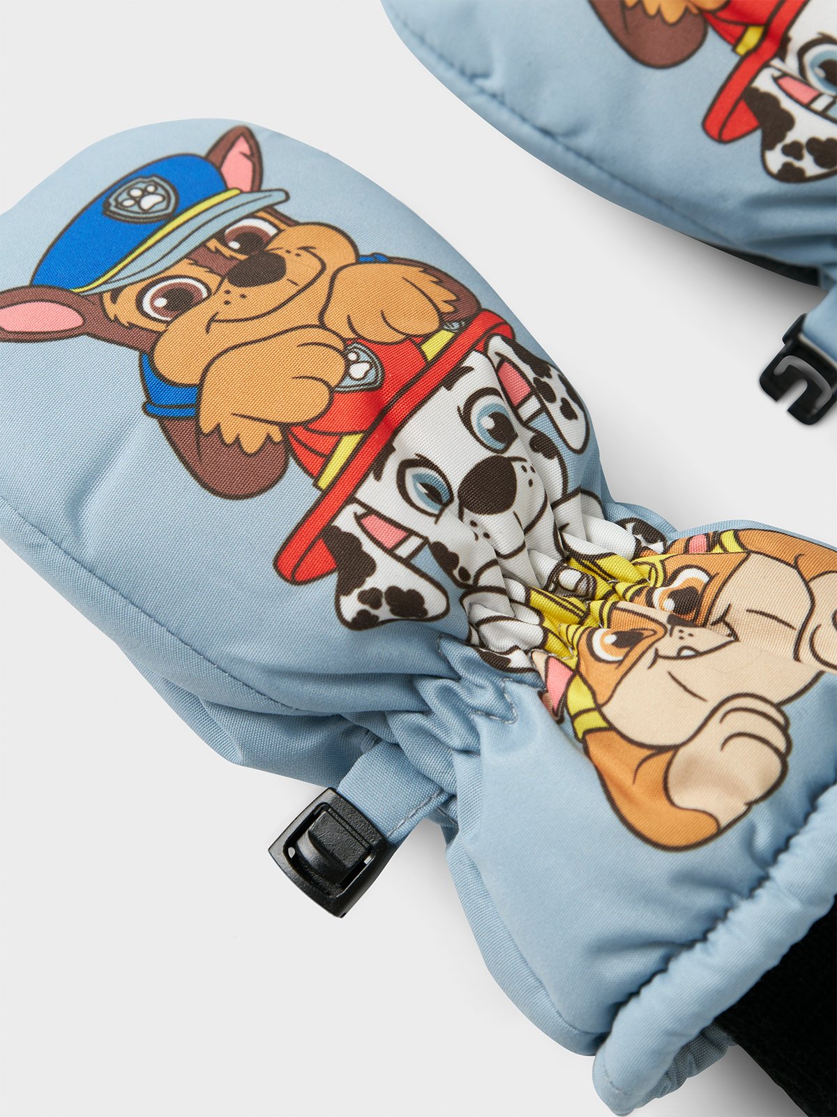 Name It Jonas Paw Mittens Dusty Blue