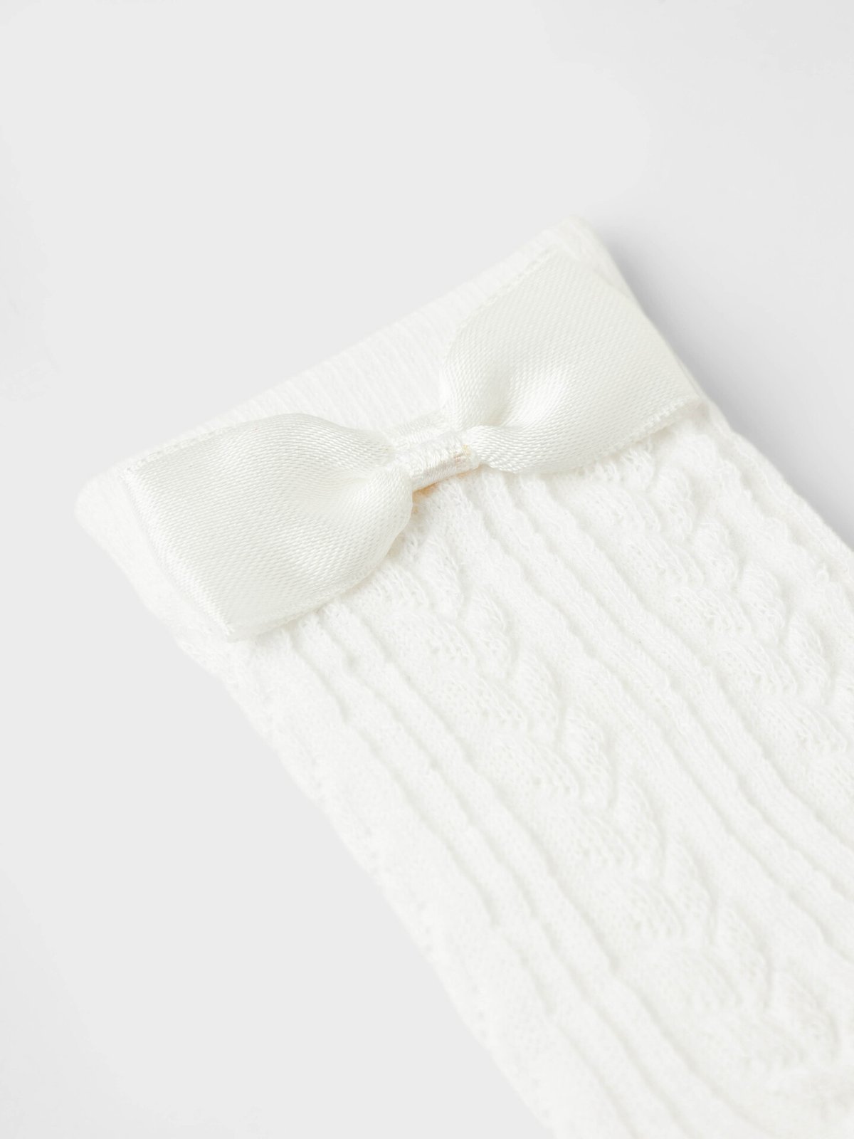 Name It Ralli Knee Sock Bright White
