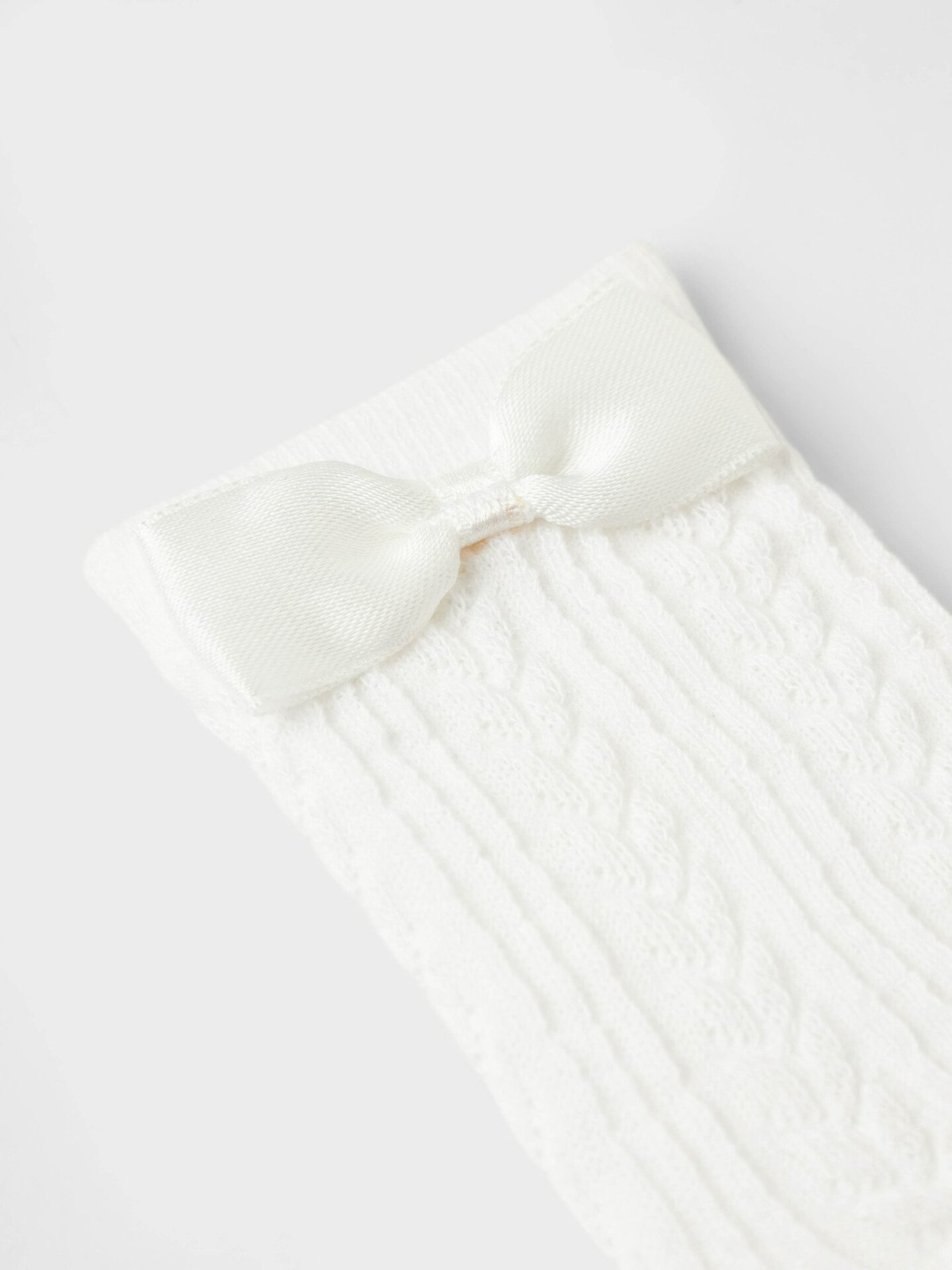 Name It Ralli Knee Sock Bright White