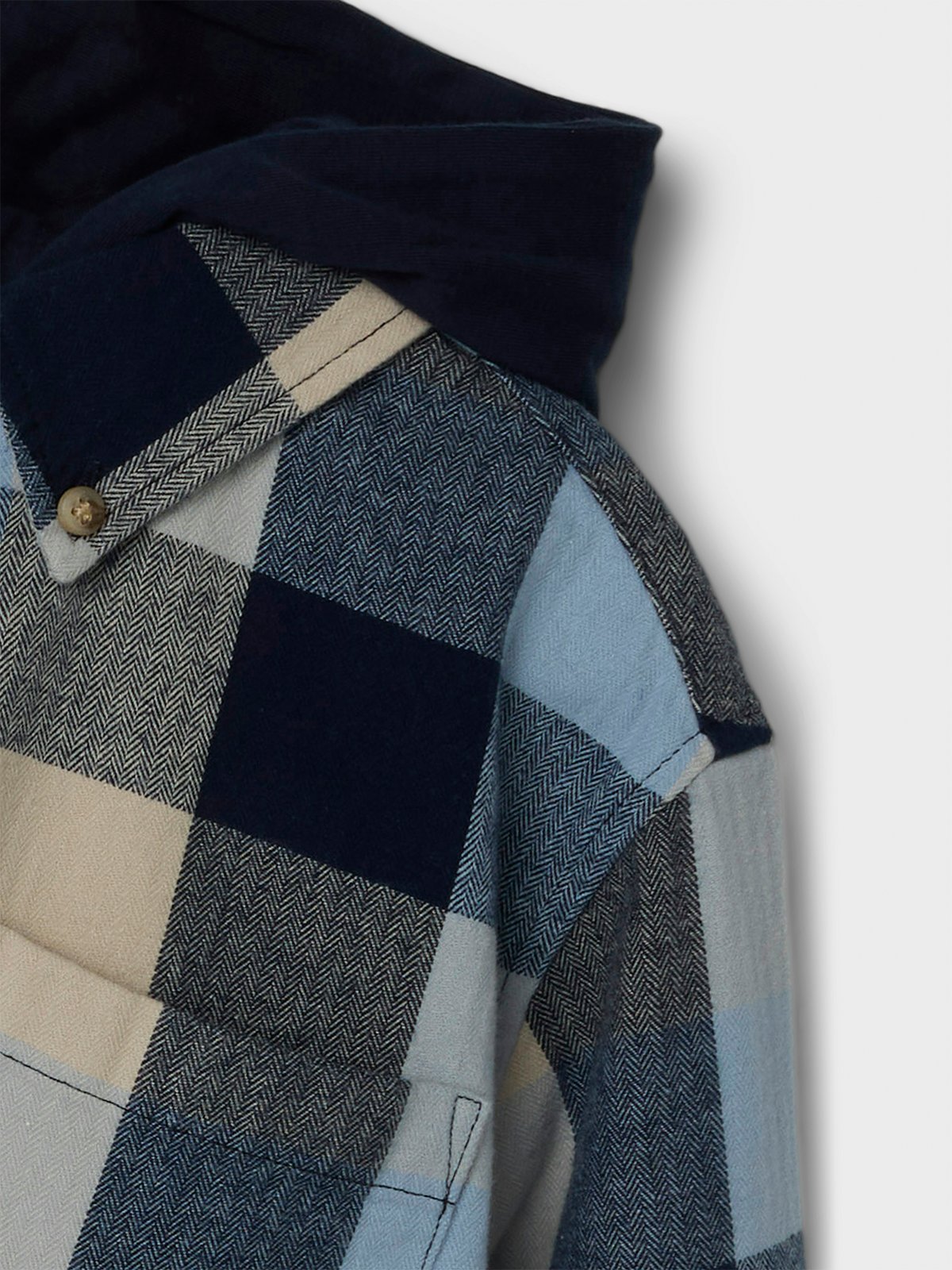 Name It Larry Long Sleeve Overshirt Blå