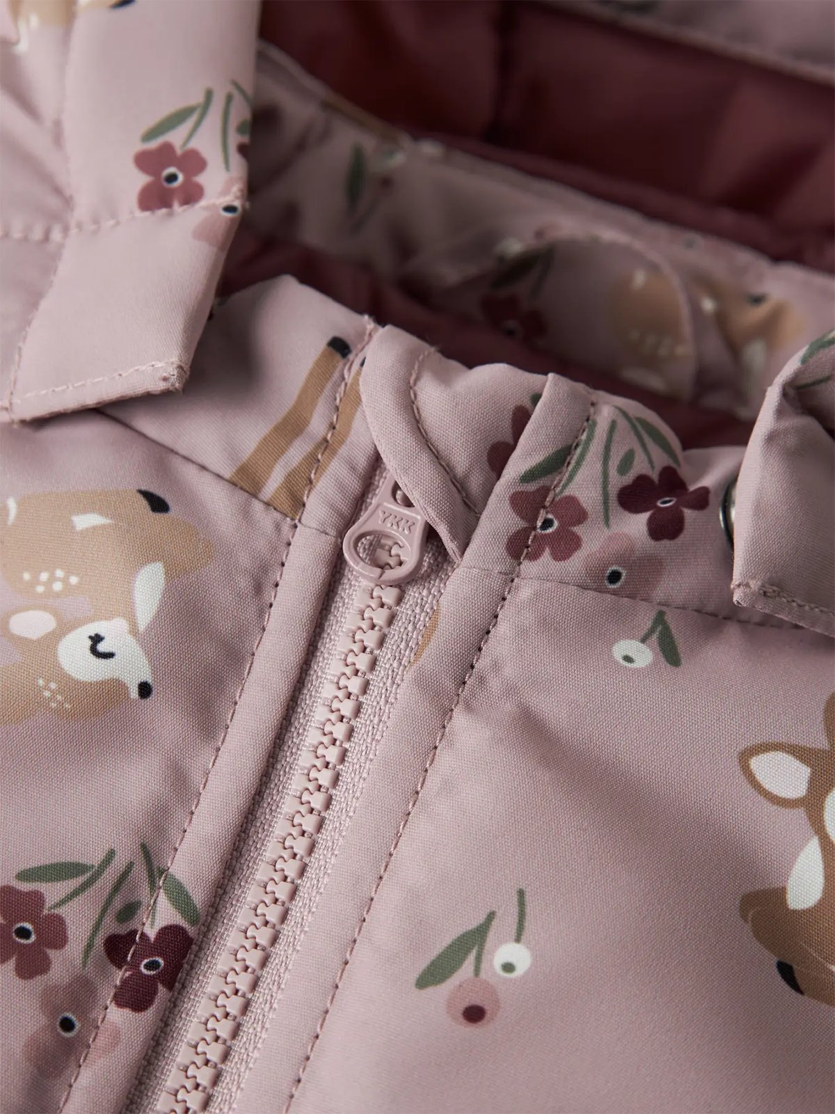 Name It Maxi Pa Jacket All Over Print Violet Ice BAMBI