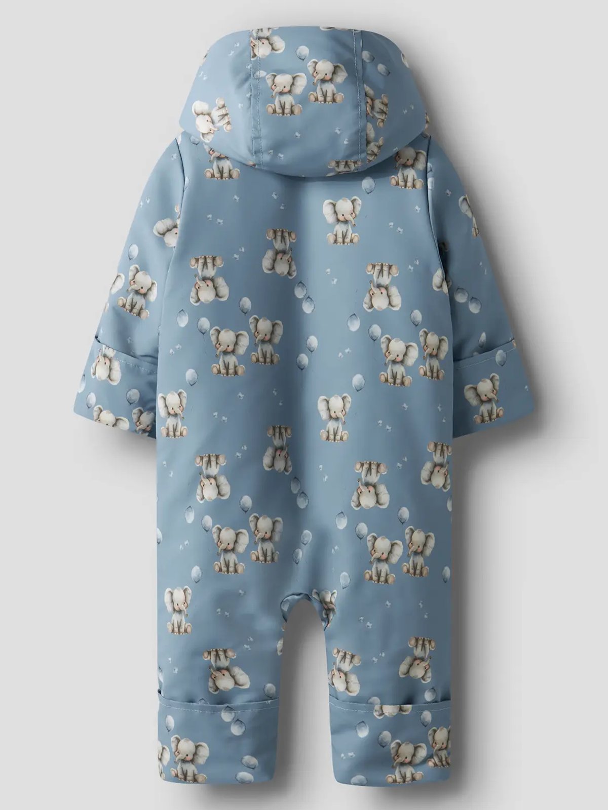 Name It Max Pa Suit All Over Print Rain Washed ELEPHANT