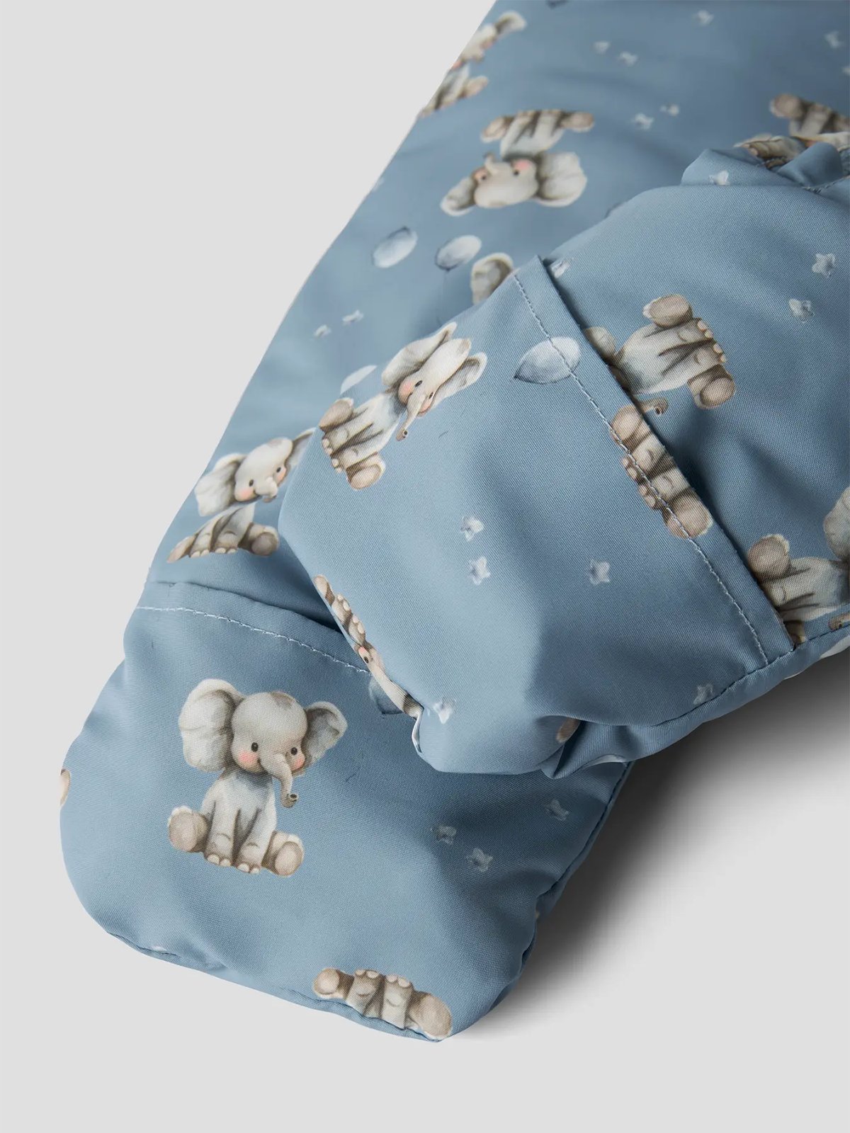 Name It Max Pa Suit All Over Print Rain Washed ELEPHANT