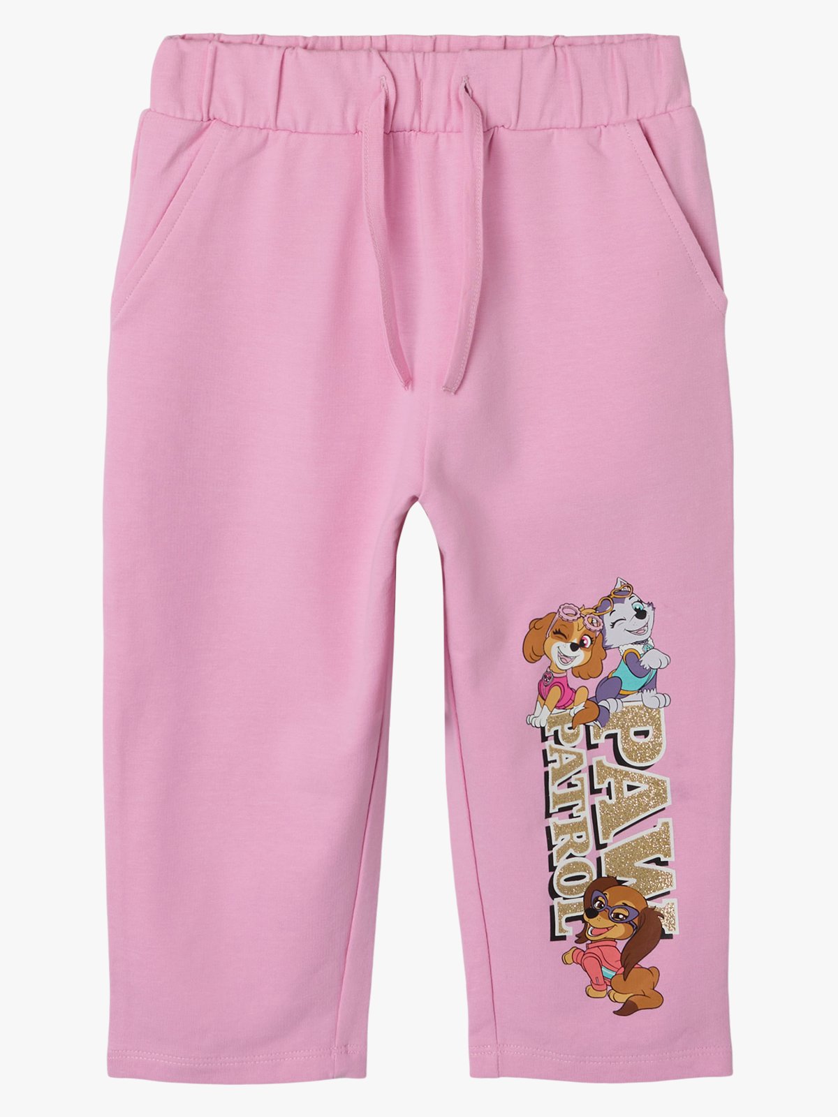 Name It Maki Paw Sweat Pant Pink Frosting