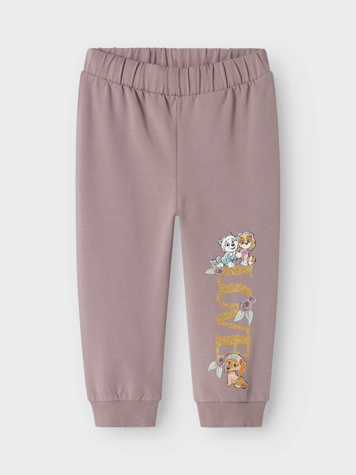 Name It Messe Paw Sweat Pant Purple Dove