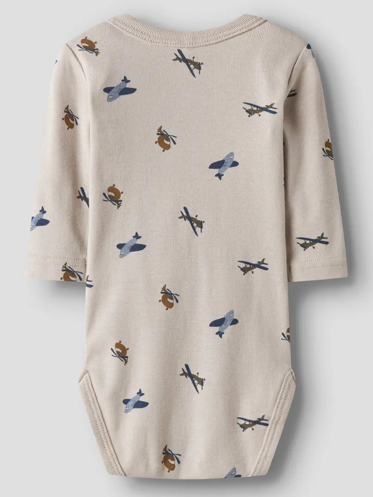 Name It Body 3-Pack Long Sleeve Airplane Peyote w/ Tradewinds + Insignia Blue