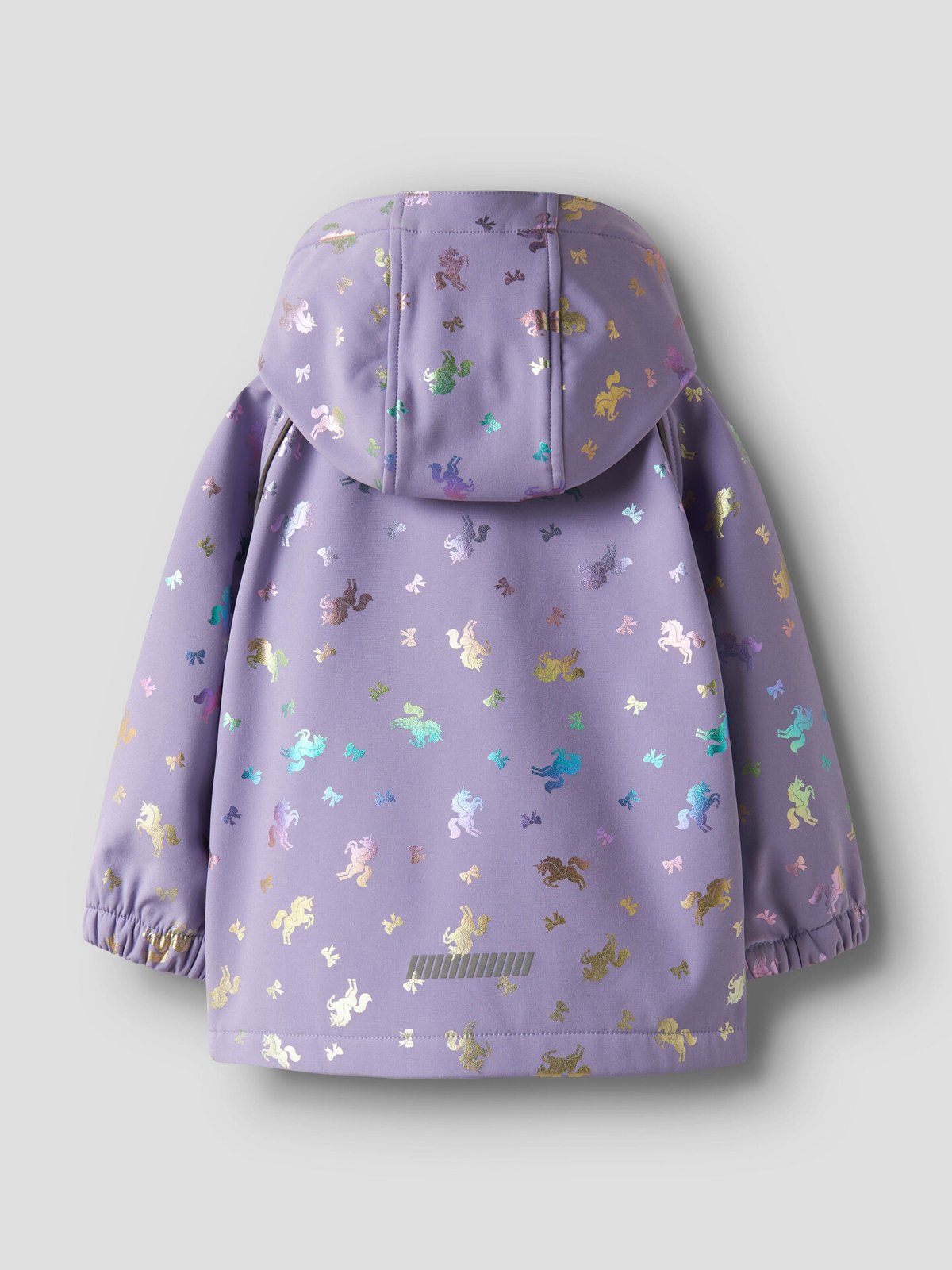 Name It Alfa08 Softshell Jacket Foil All Over Print Sunlit Allium