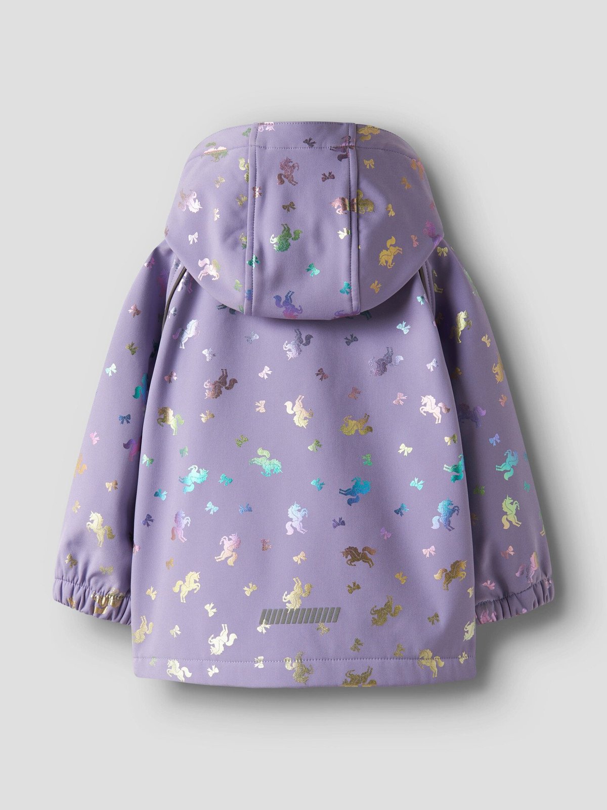 Name It Alfa08 Softshell Jacket Foil All Over Print Sunlit Allium