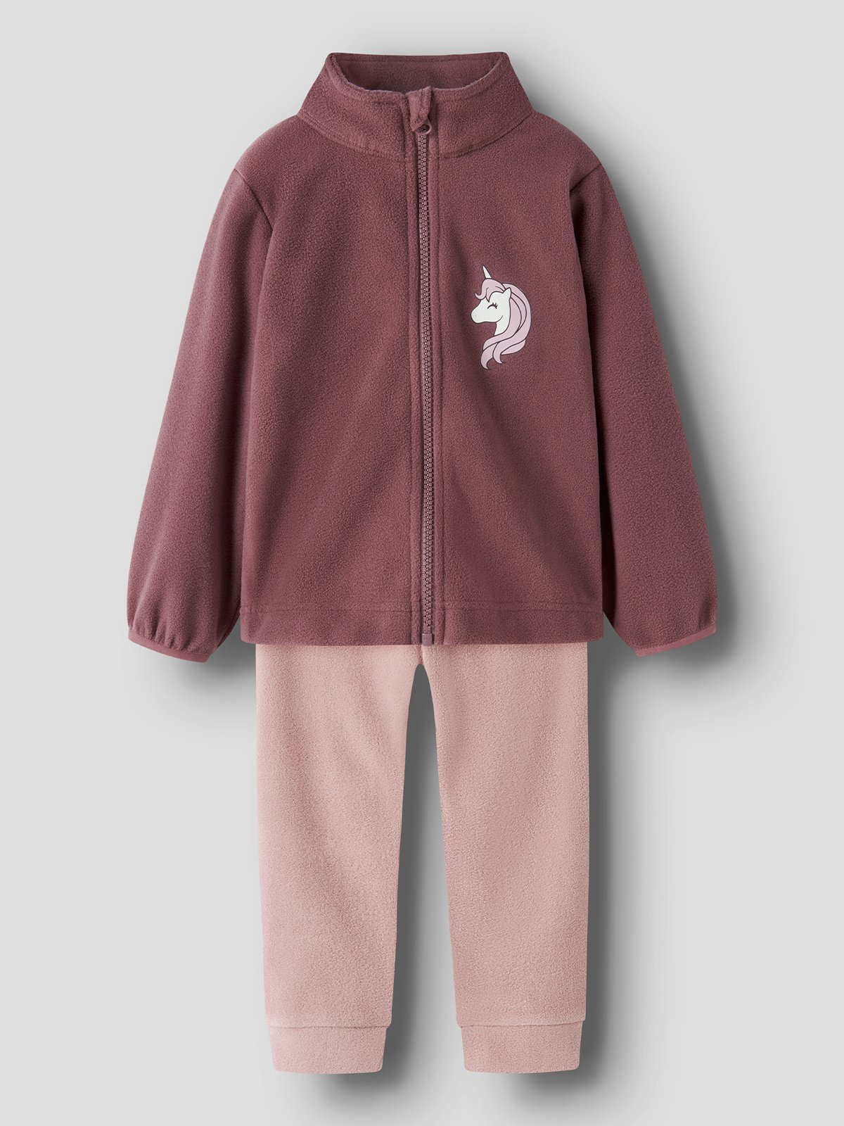Name It Spektra Fleece Combi Set Rose Brown