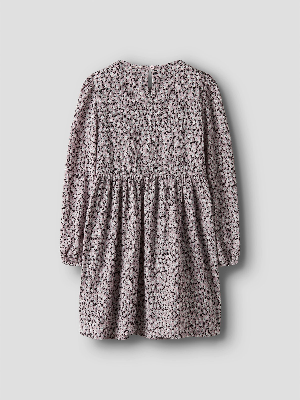 Name It Lin Long Sleeve Dress Burnished Lilac