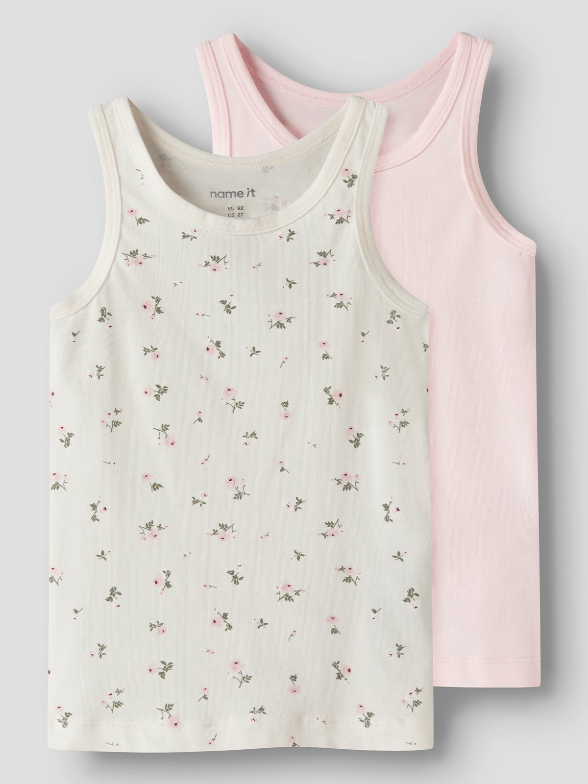 Name It Tank Top Jet Stream Flower Jet Stream
